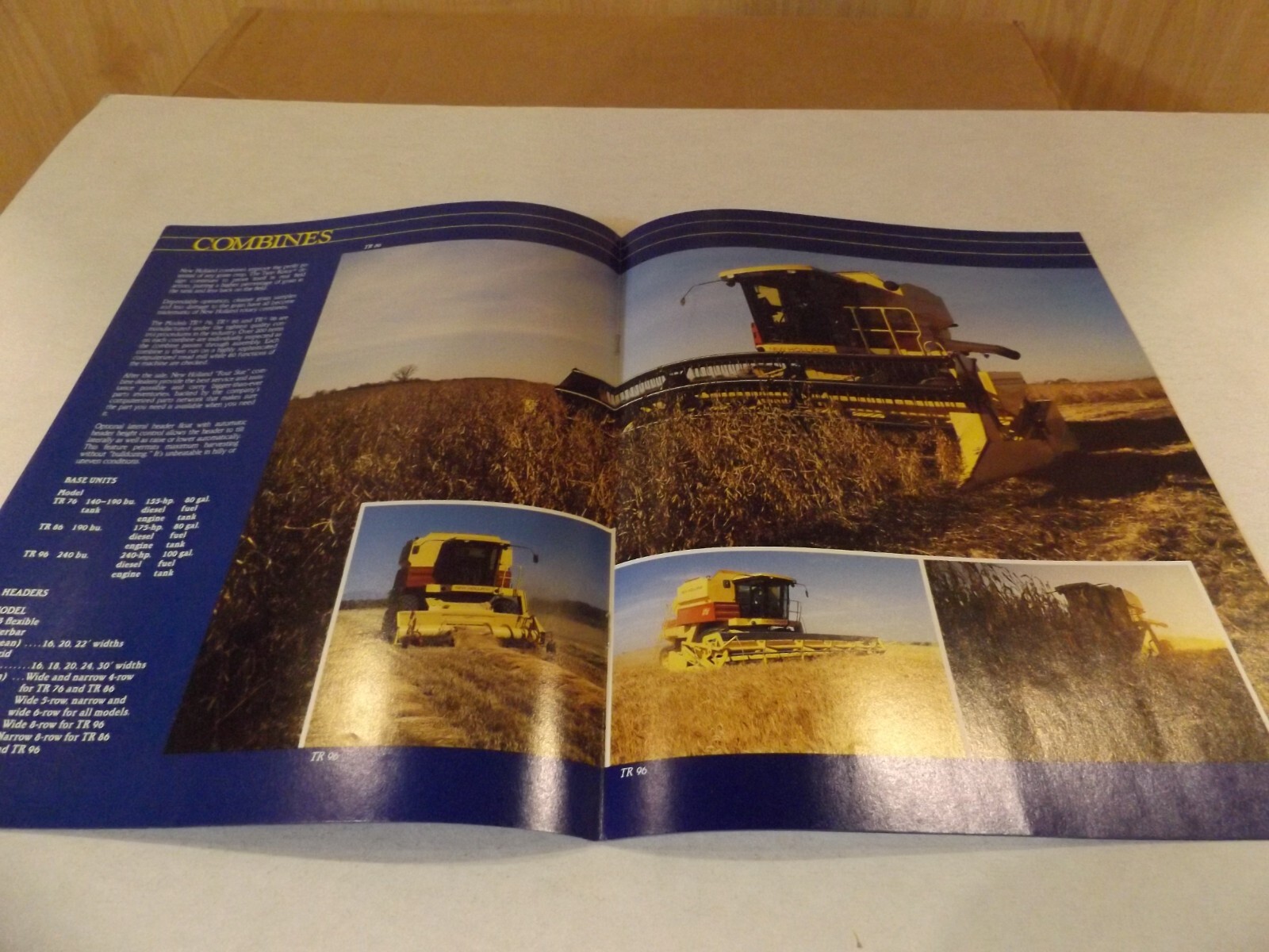 SPERRY NEW HOLLAND NEWS EQUIPMENT BUYER&rsquo;S GUIDE 1986, LIT # 6175164