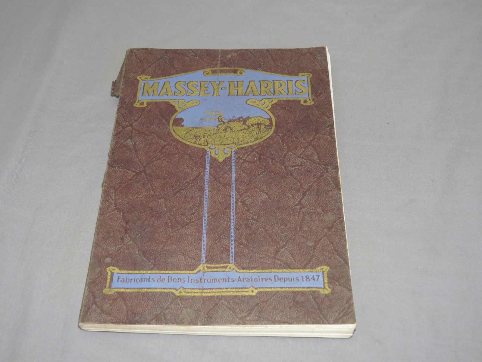 Vintage 1910s Massey Harris Full Line General Catalog Color Plates 180pgs RARE