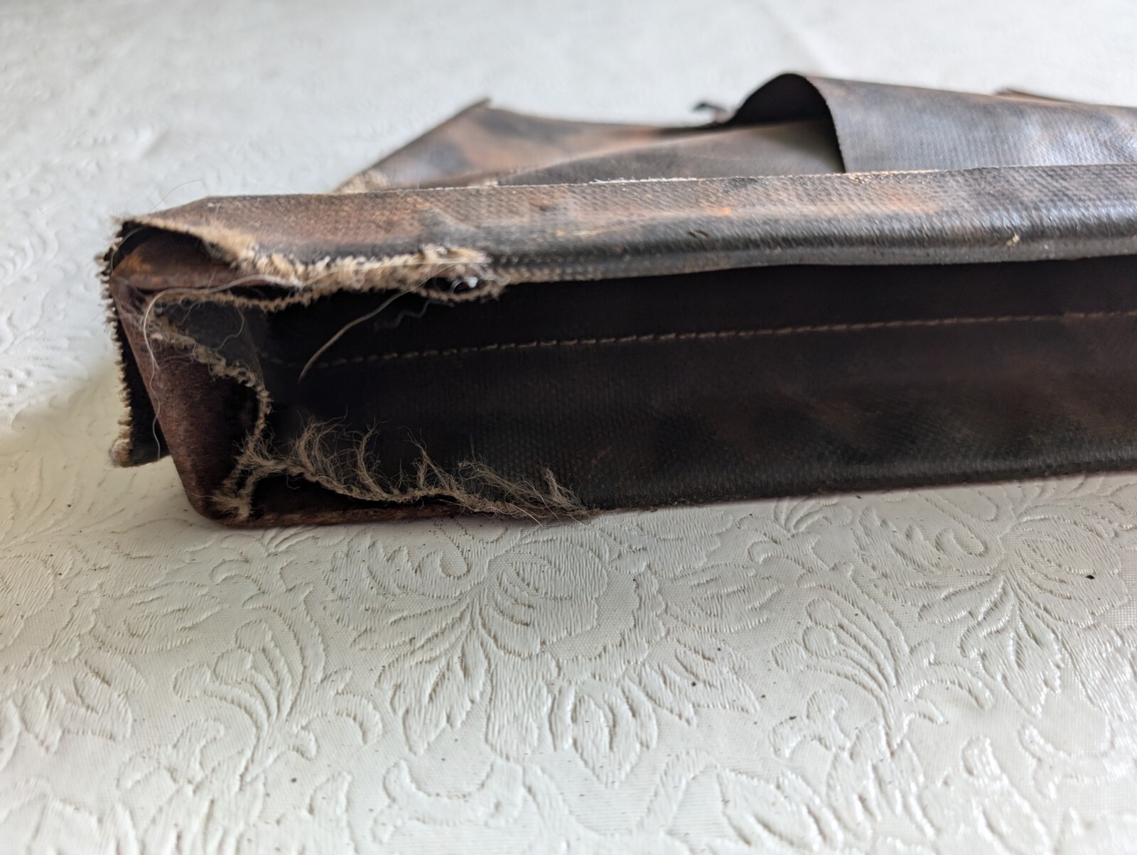 Vintage Hiniker Leather Seed Agriculture Cover