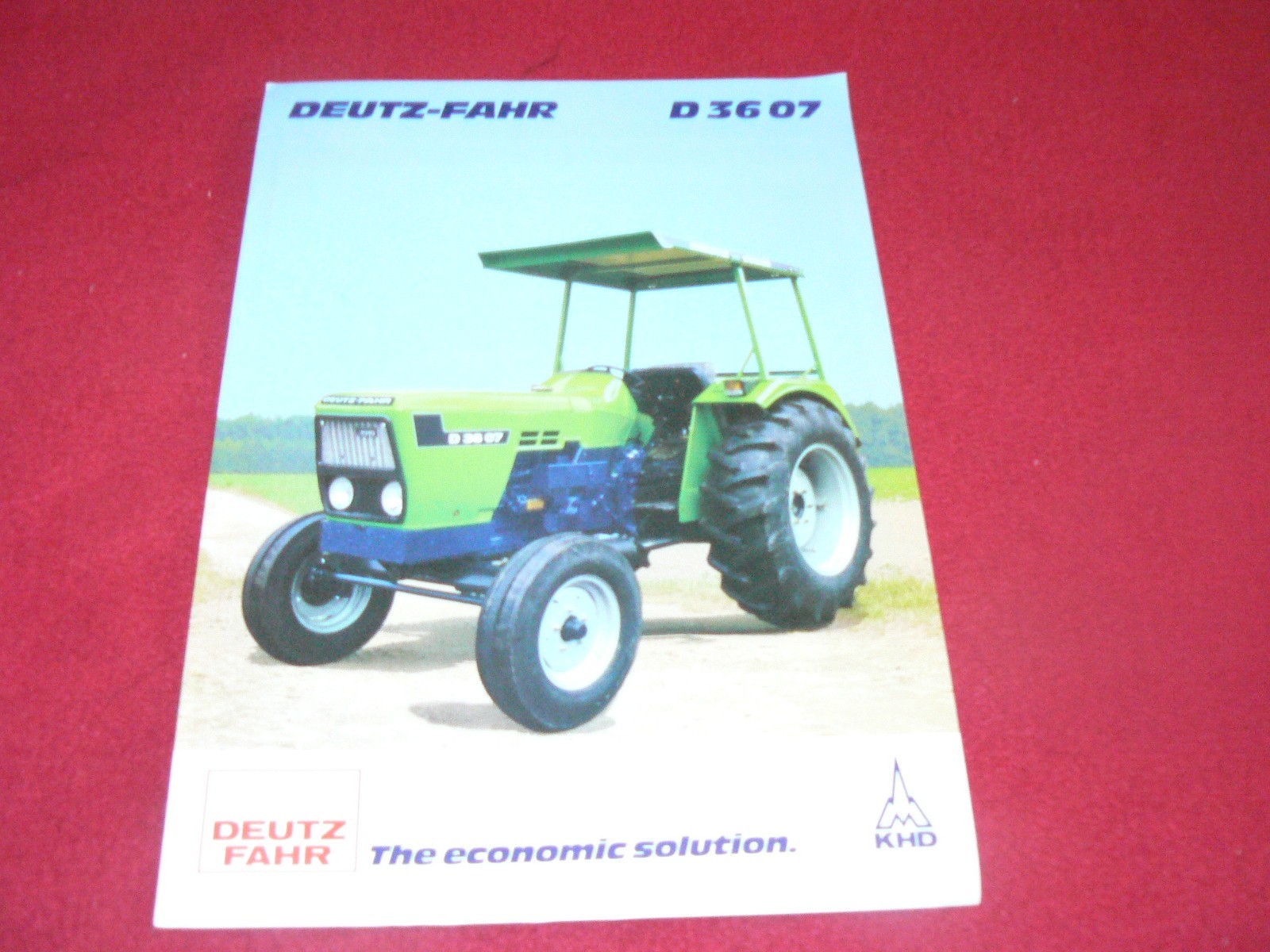 Deutz Fahr D 36 07 Tractor Dealer&rsquo;s Brochure 91 186 12