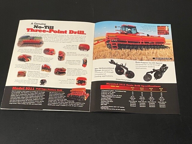 Sunflower Series 5000 Field Cultivator & 9000 Grain Drill Dealer&rsquo;s Brochure