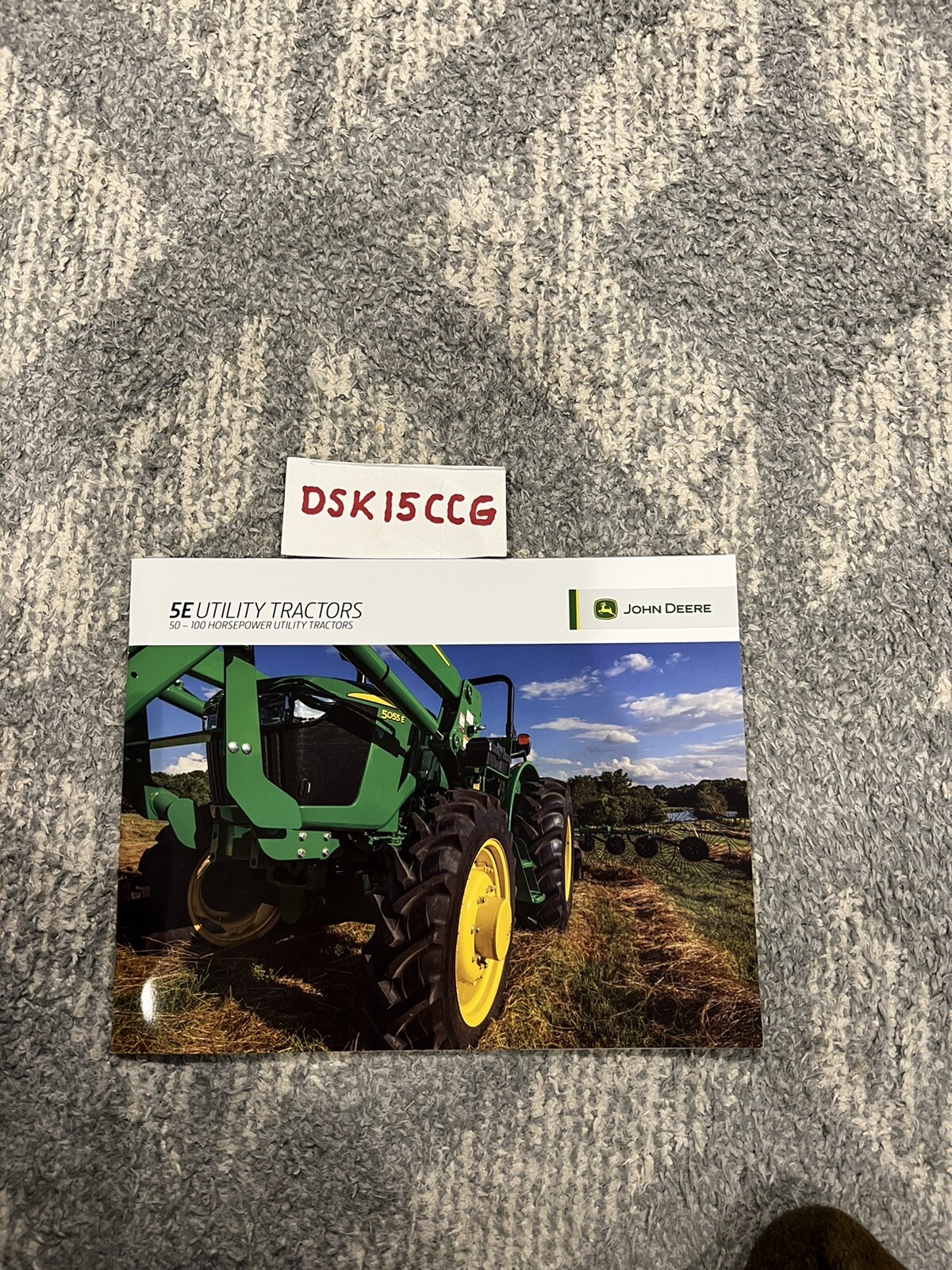JOHN DEERE 5E UTILITY TRACTOR BROCHURE NEW HARD TO FIND