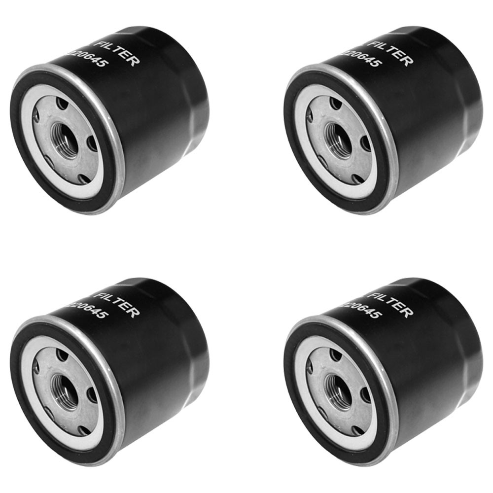 Set of 4 Oil Filters Fits Bobcat Skid Steer Loader 440B 632 642 732 772