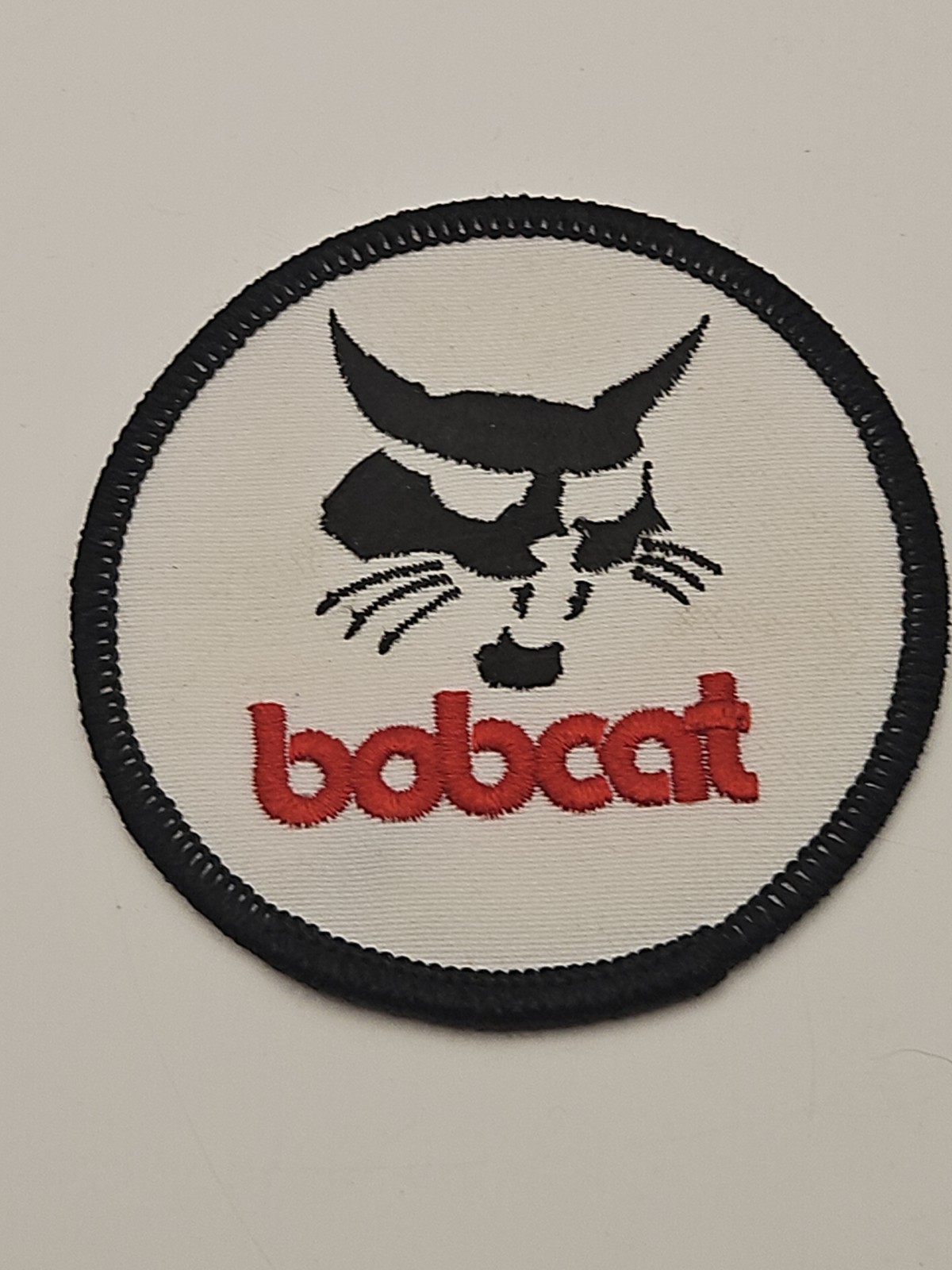 Vintage Bobcat Skid Steer Brand Patch