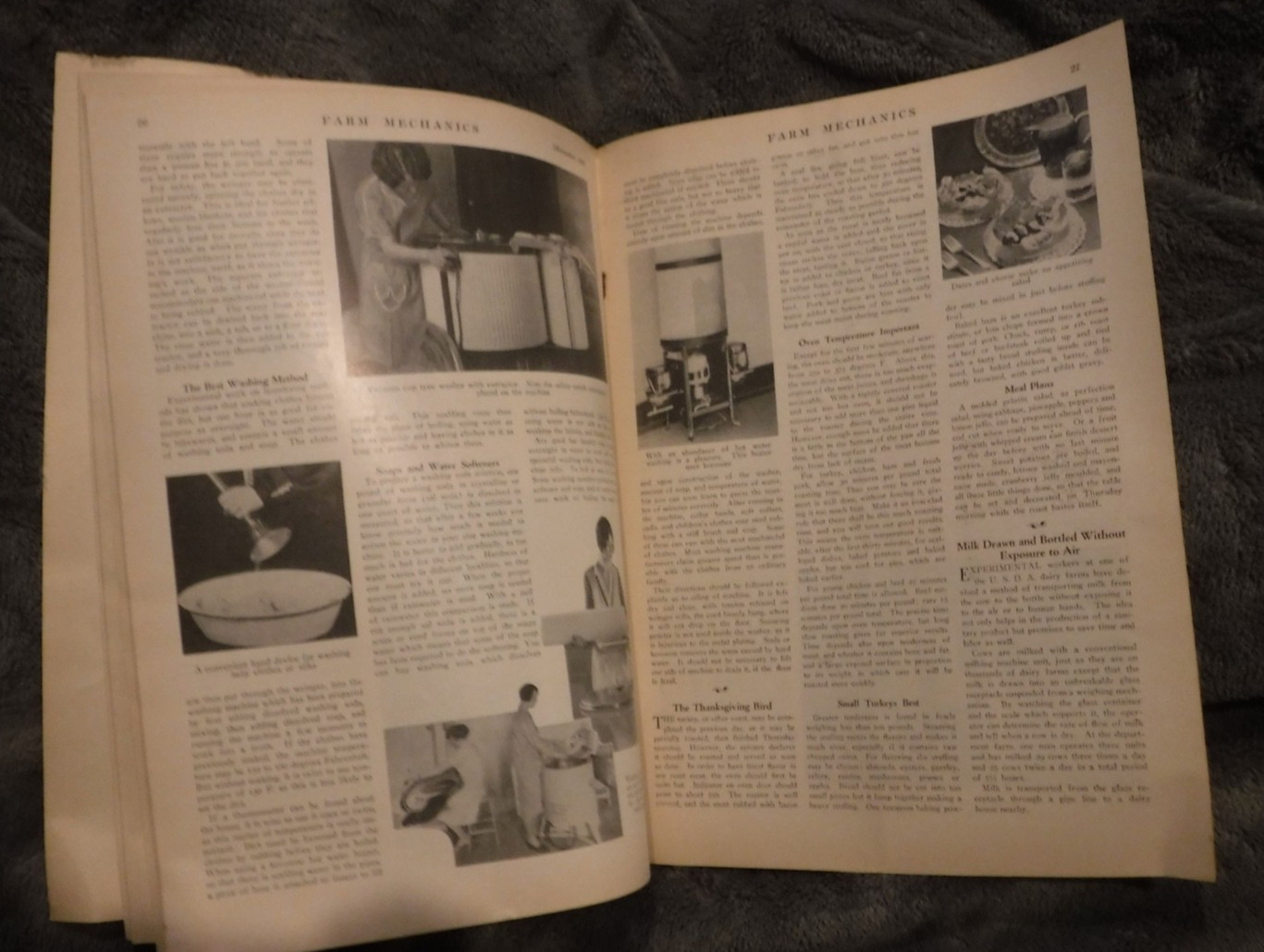 FARM MECHANICS NOVEMBER 1929 MAGAZINE ; SELL THE CREAM, HORSES, ELECTRIC,POULTRY