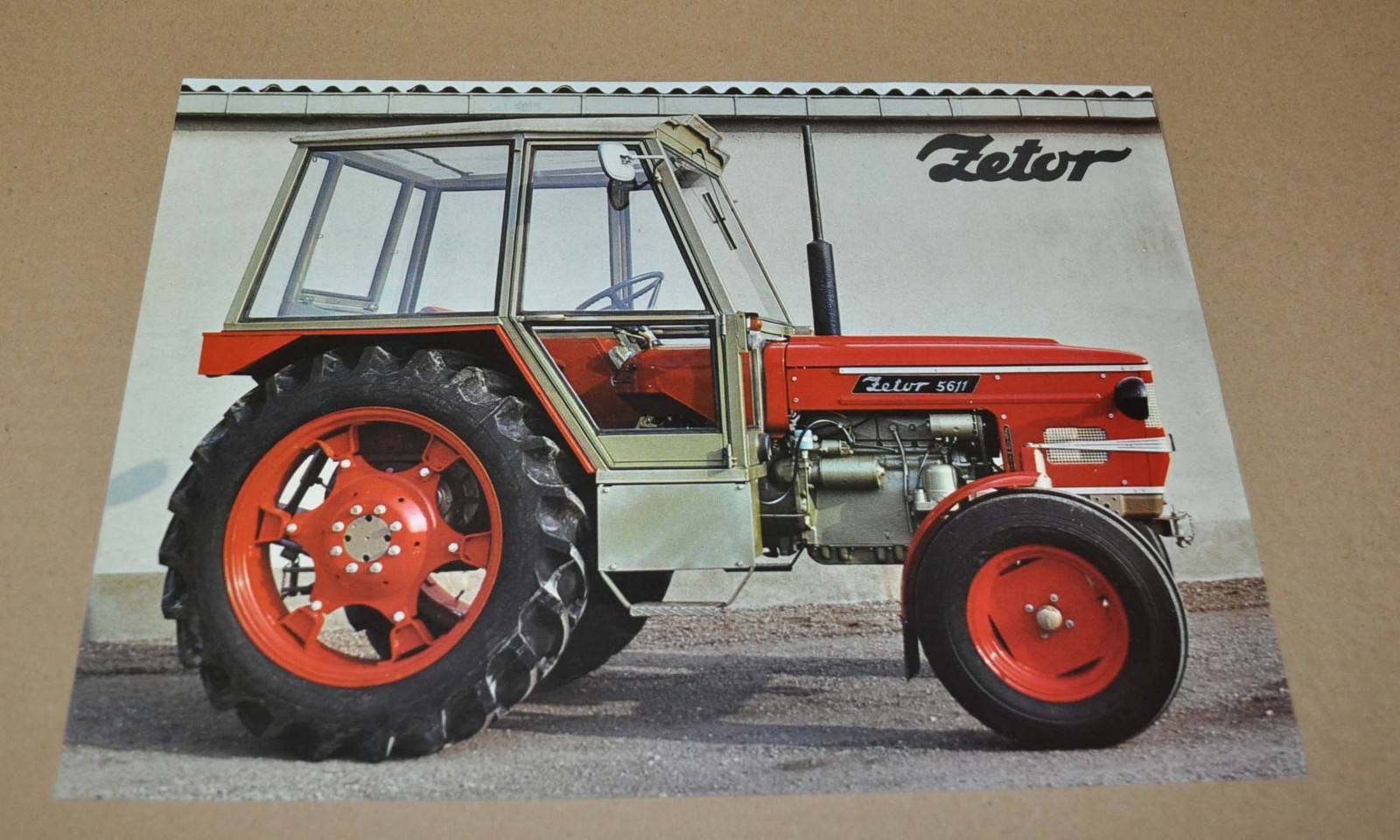 Zetor 3011 Tractor Specification Brochure Prospekt DK