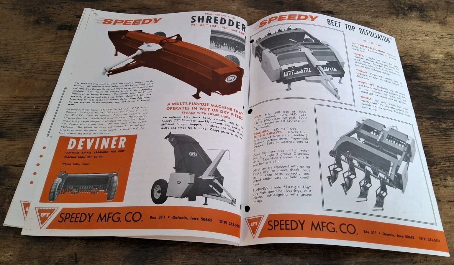 United Farm Tools Inc For Every On-the-farm Need Catalog & Attachments Brochures