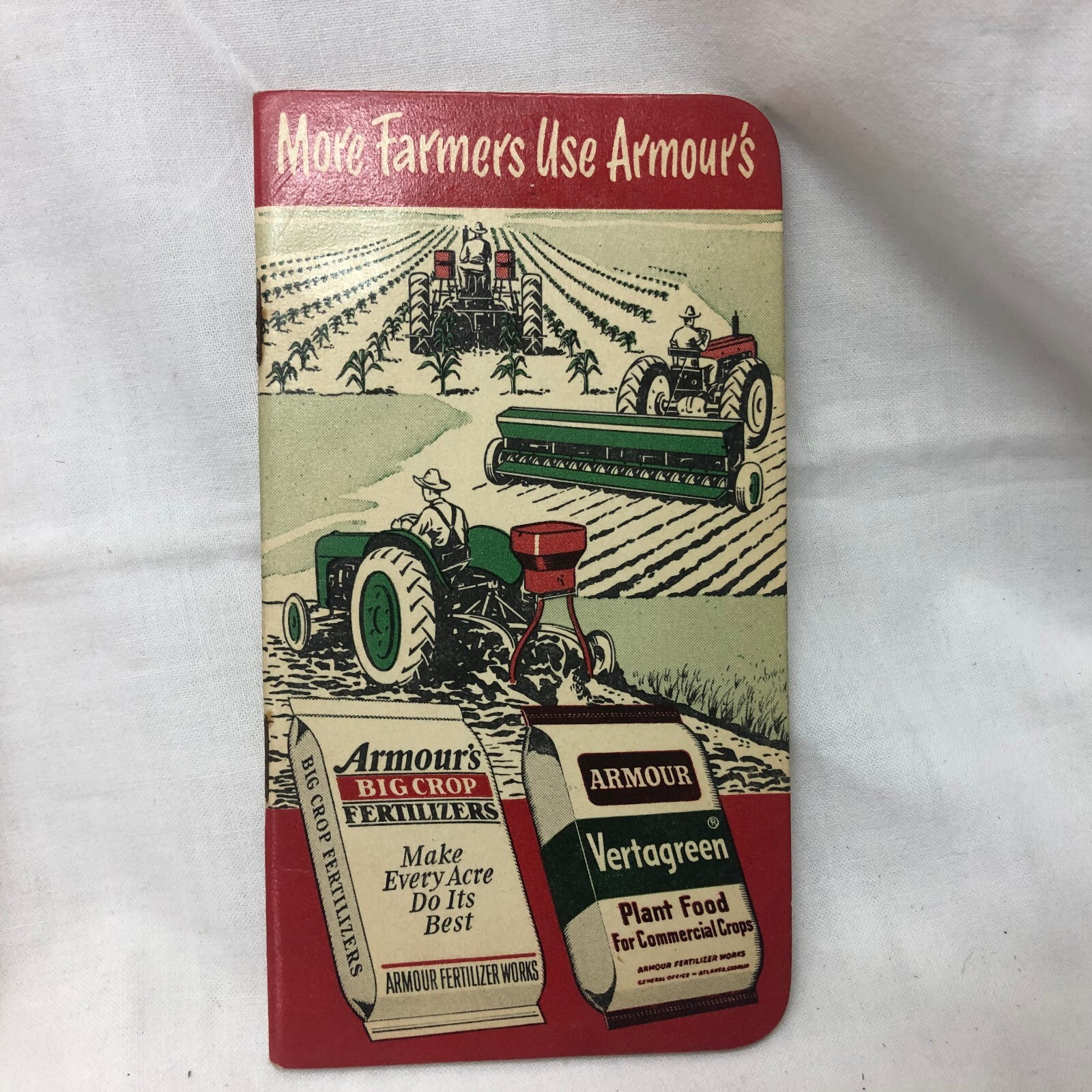 Vintage 1952 Armour&rsquo;s Advertising Pocket Notebook