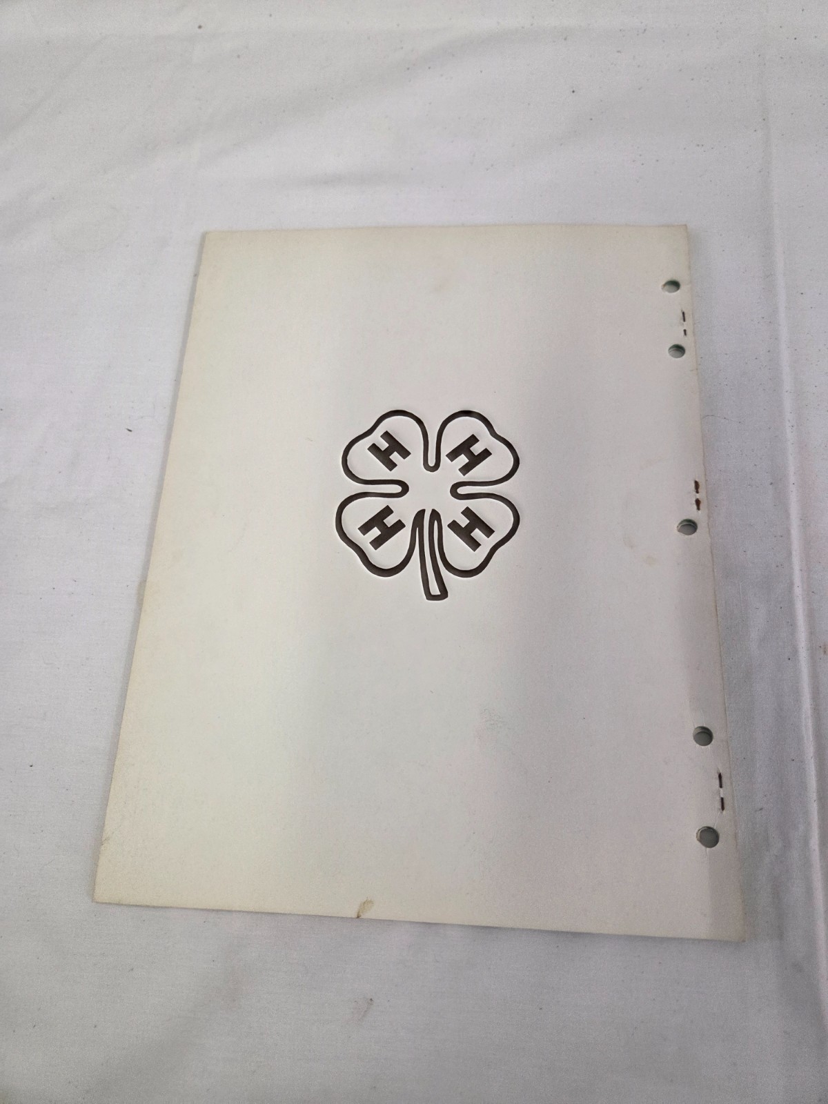 1963 4H Tractor Care And Safety Program Manual Book Leaders Manual