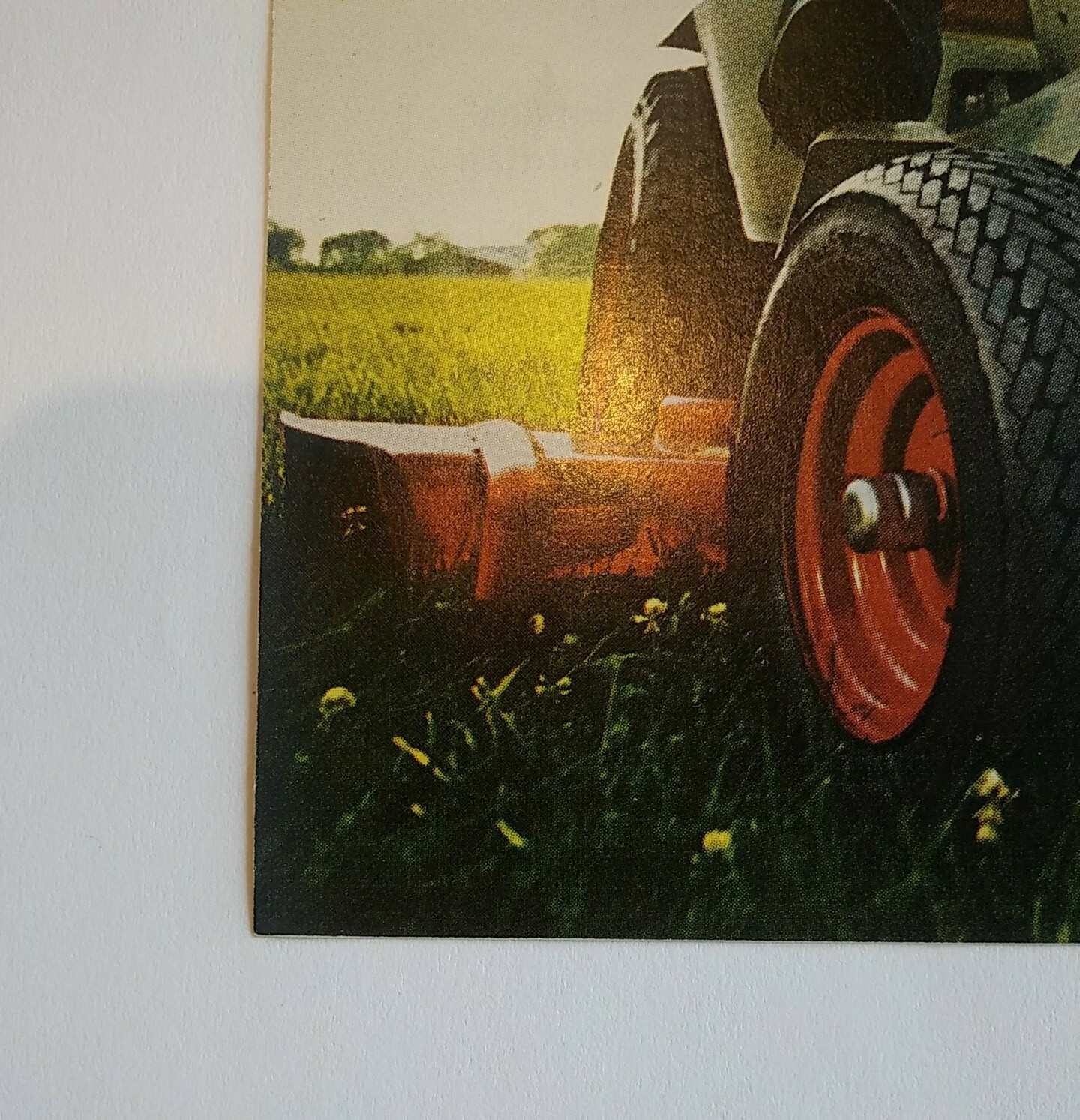 1970 Bolens Husky Big Tractor Original Vintage Magazine Print Ad
