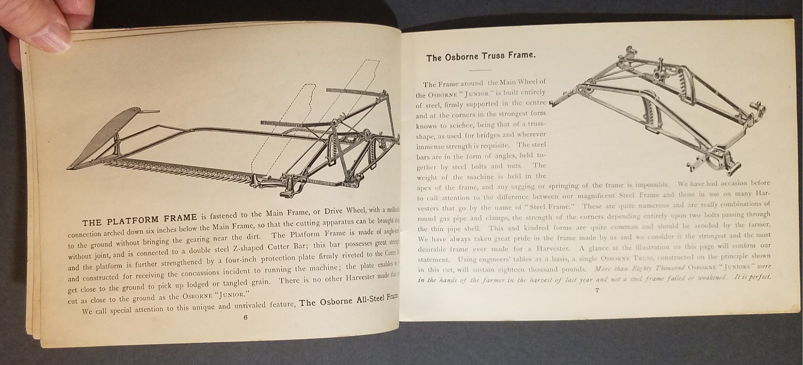 1890 D.M. Osborne & Co Farm Equipment Brochure