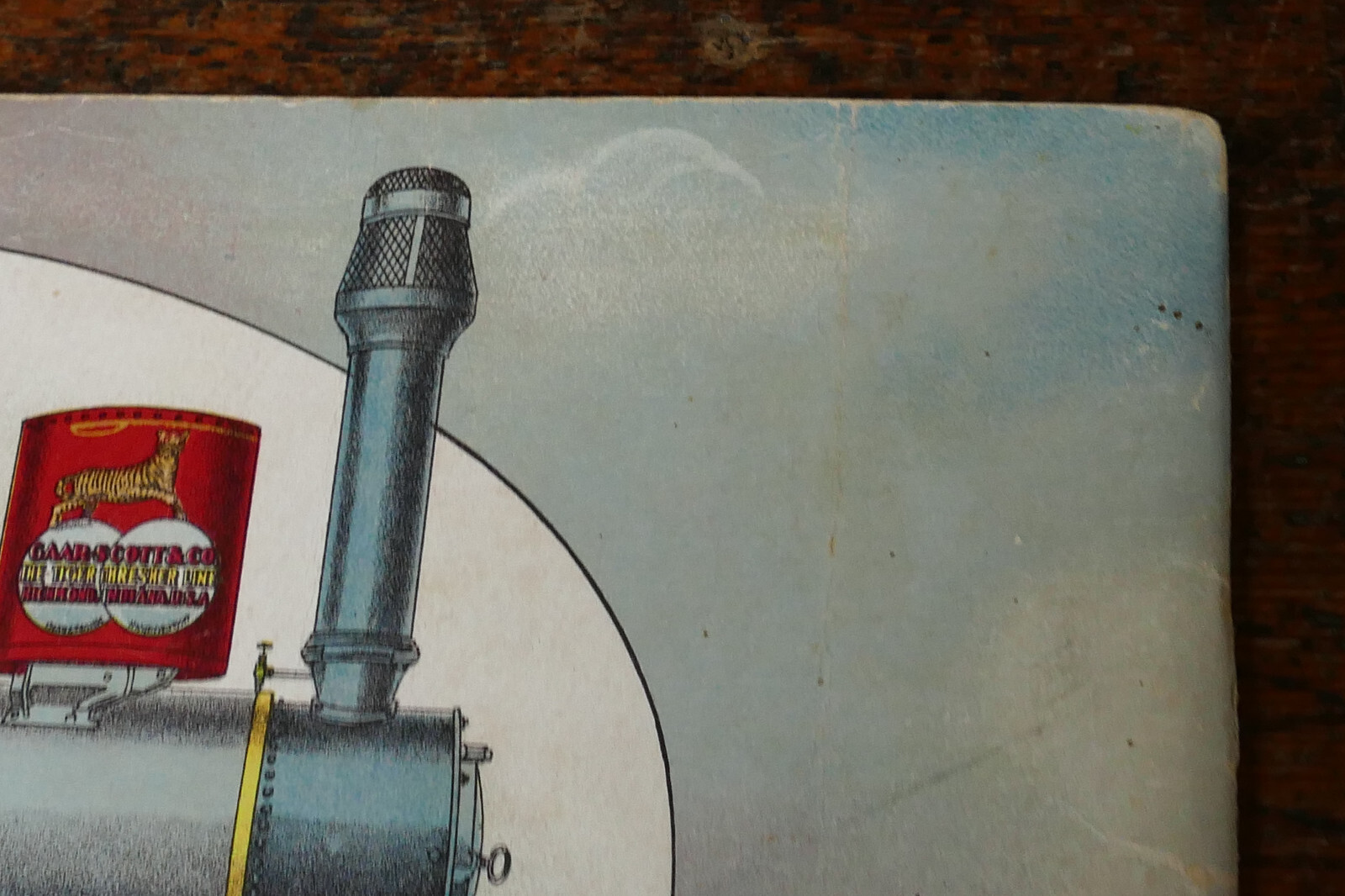 RARE Antique Original 1908 Gaar Scott & Co Tiger Threshing Line Tractor Catalog