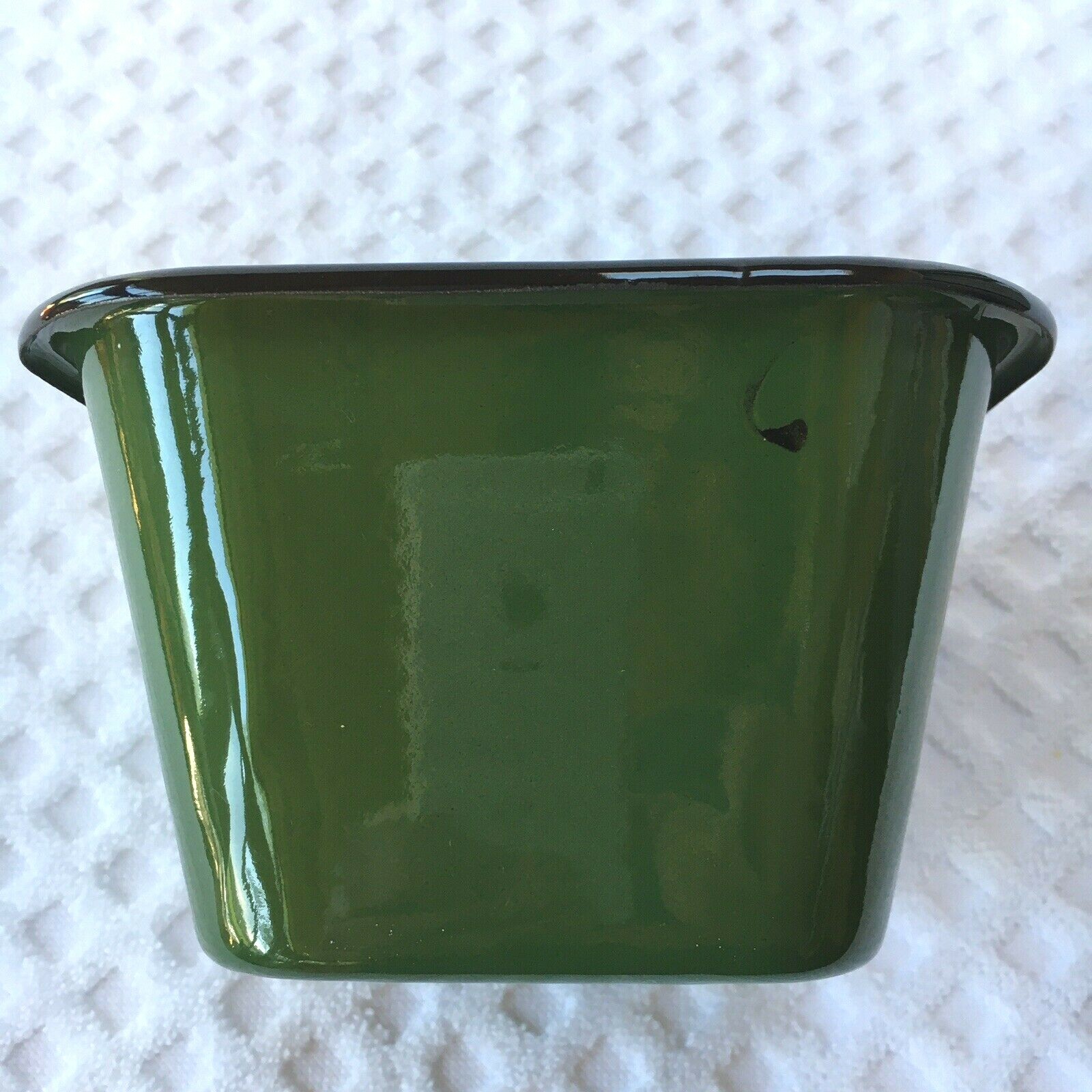 Certified Quality Producer of Sunshine Milk Green Enamel Metal Container Cow