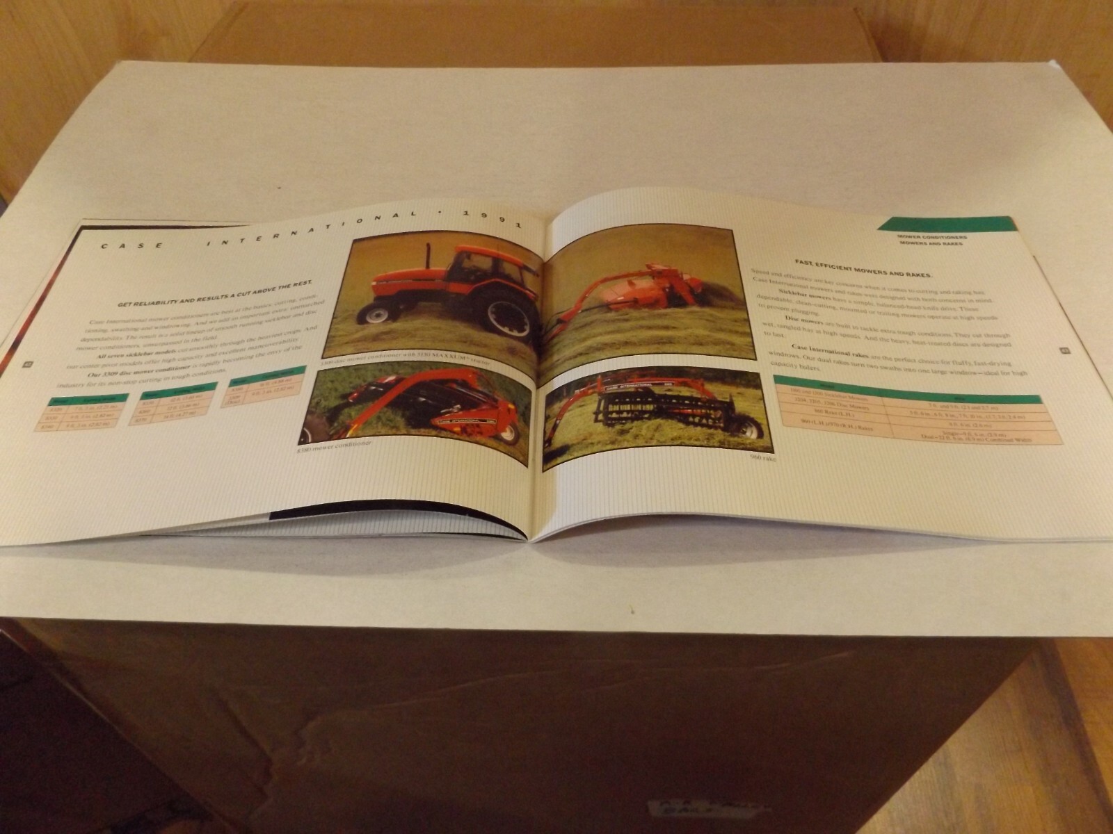 1991 CASE-IH FARM EQUIPMENT BUYER&rsquo;S GUIDE , LIT # AD-60099G