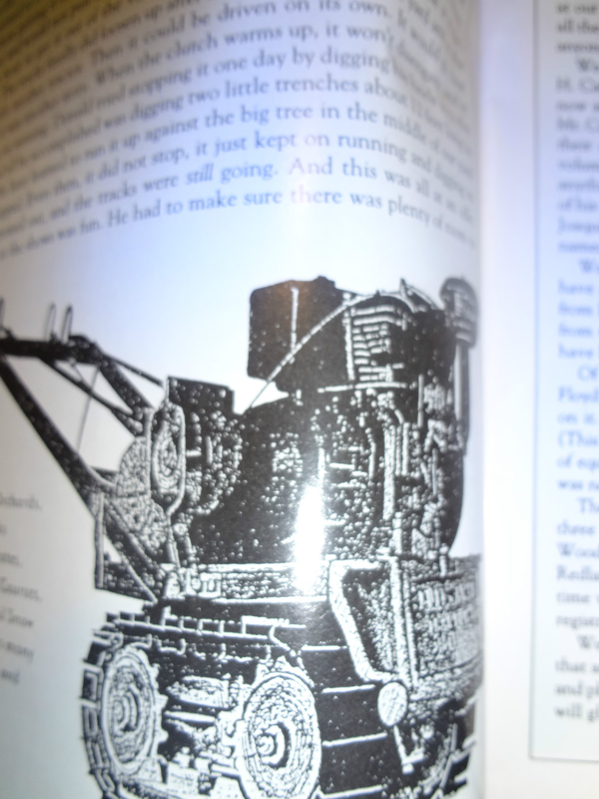 Stockton Pull-Away Garden Tractor, 500 HP Ruston Hornsby Engine, Frisco 4HP