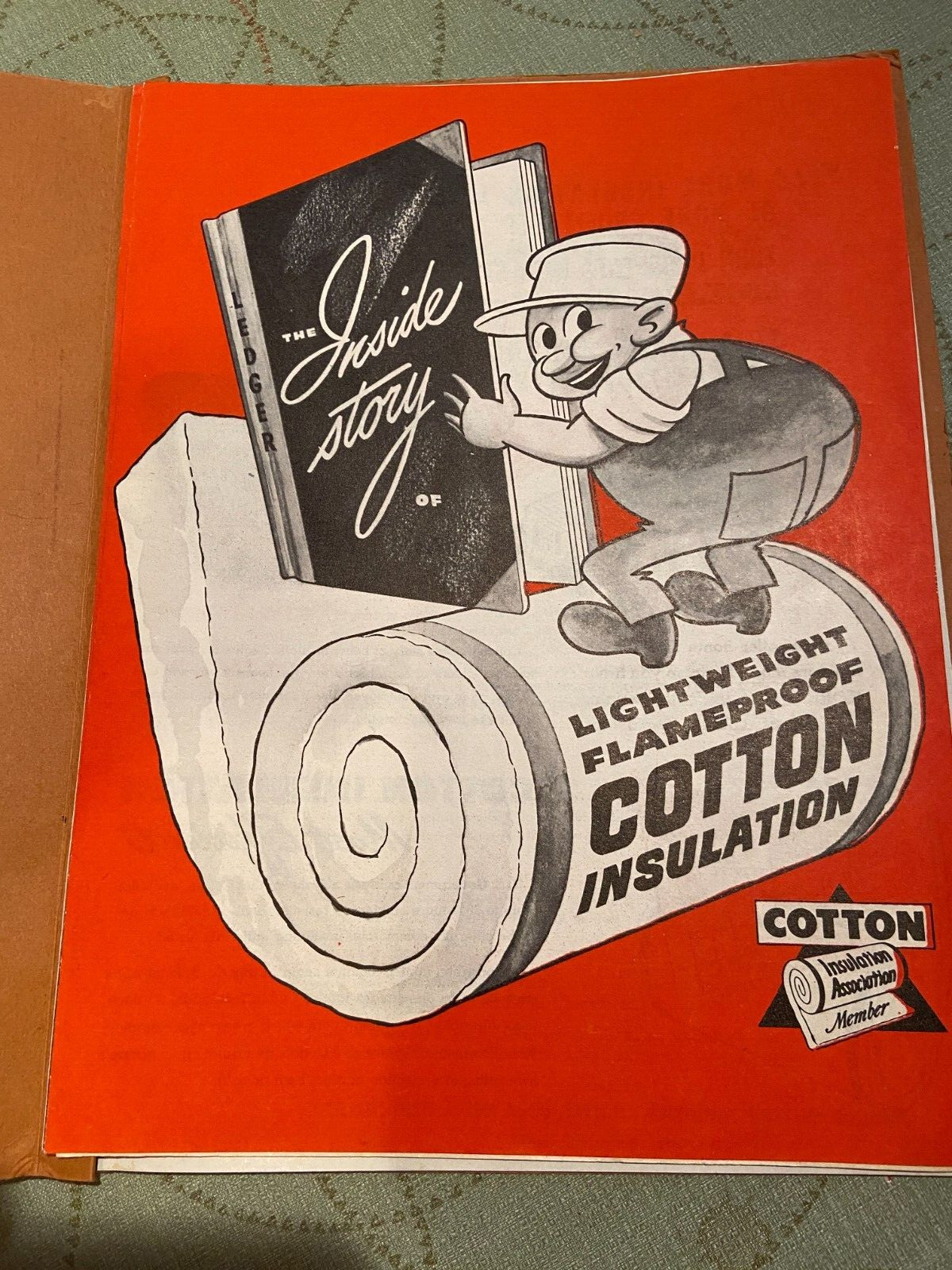 1943 REYNOLDS COTTON INSULATION ASSOCIATION SALES MANUAL GENERAL ELECTRIC SUPPLY