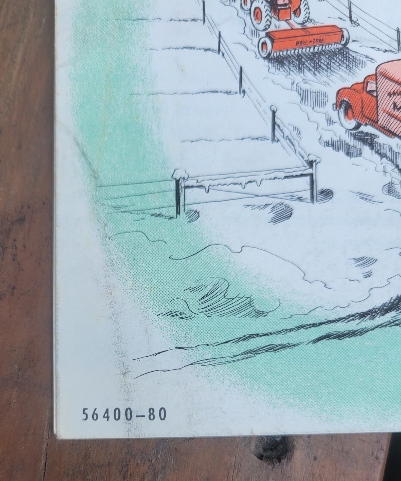 1956 New Idea Spreaders Brochure Advertising Farm Tractor Agriculture