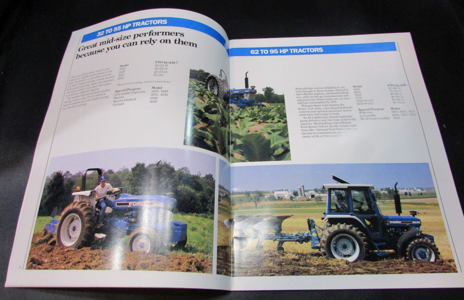 1990 Ford New Holland Farm Equip Buyers Guide Tractor Combine Hay Garden Tillage