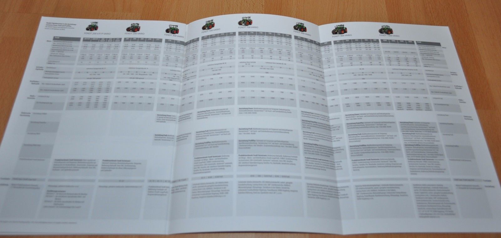 Fendt Applications tractors Brochure Prospekt