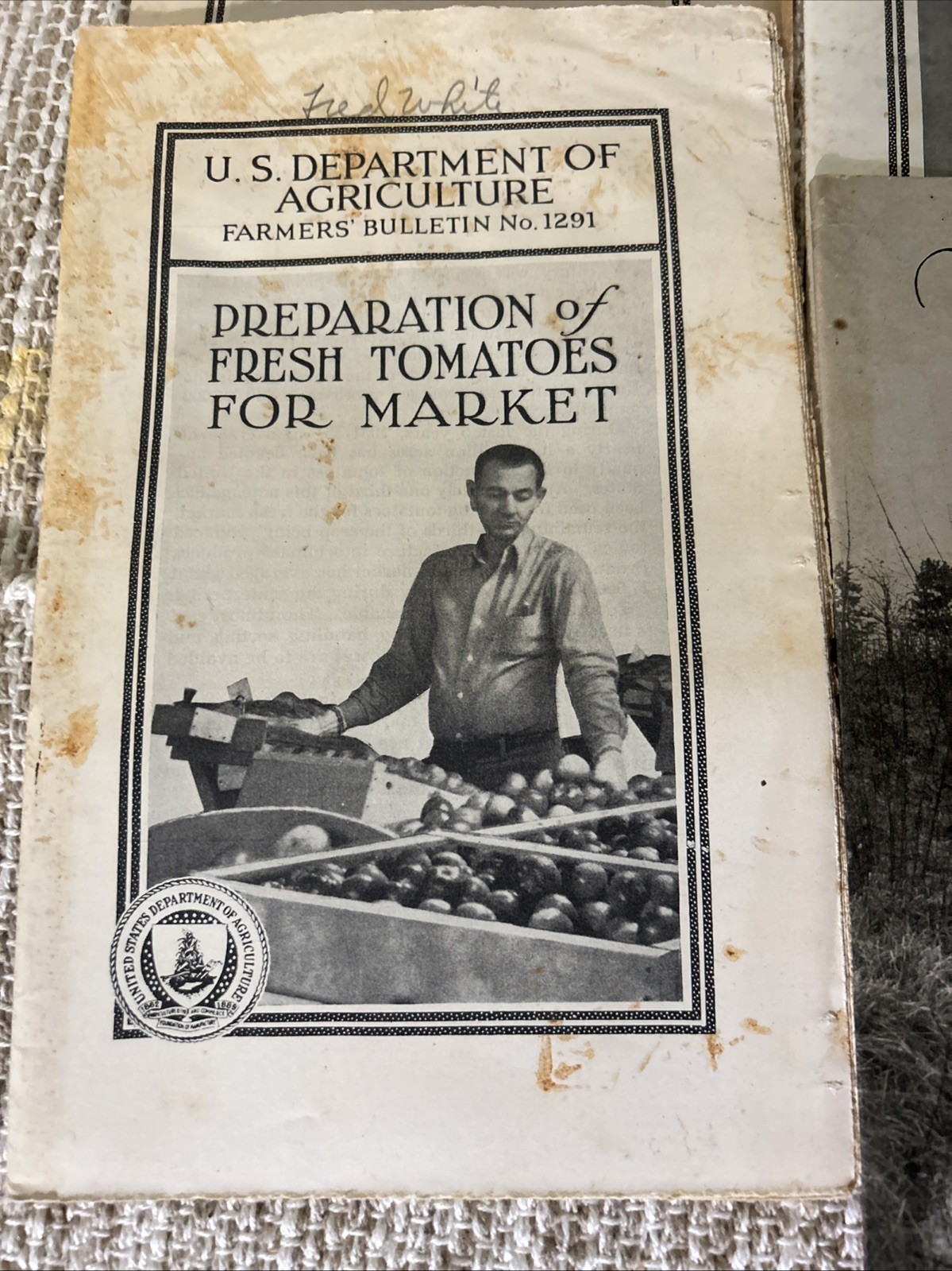 Lot Of 12 USDA 1930’s Farmers Information, Environmental Control Wildlife More 2