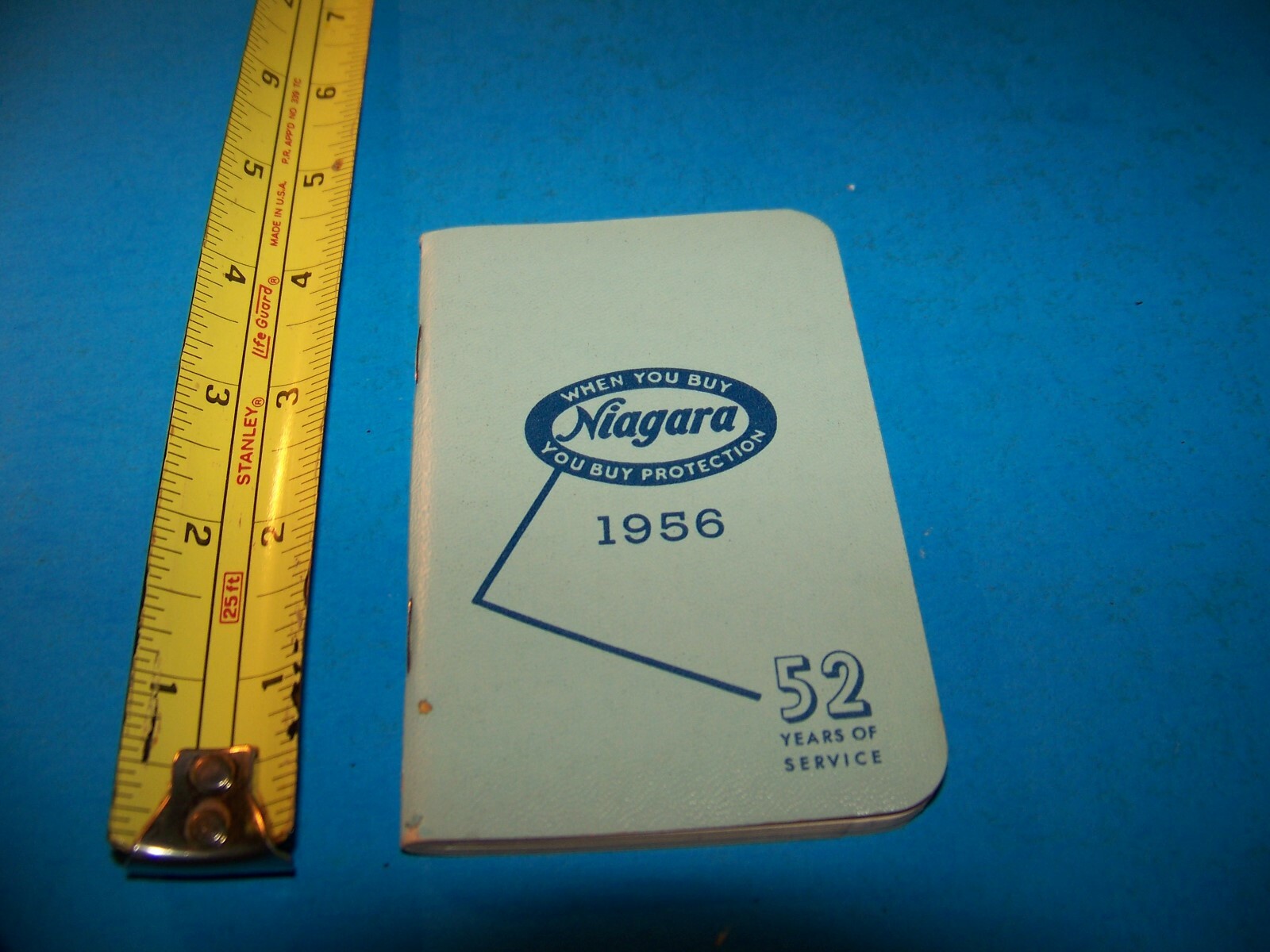 Niagara Brand Farmers « Daily Reminder » Memo Booklet Vintage 1956