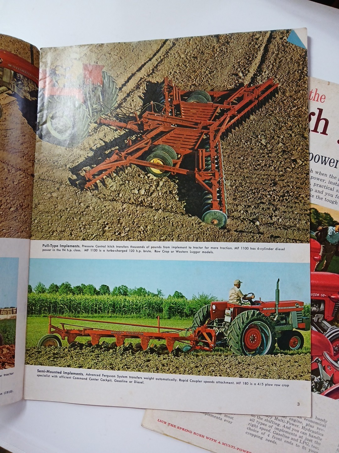 2 Massey Ferguson Farm Profit Magazines For 1962 & 1966