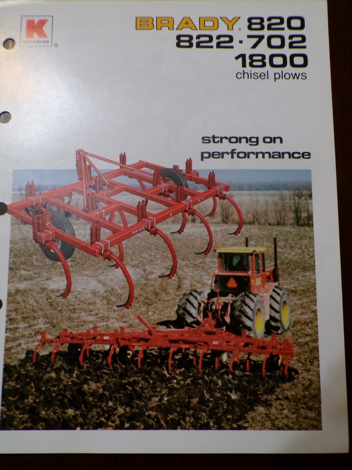 Fox Brady Shredders, Plow, Blower Sales Brochures, 4 items