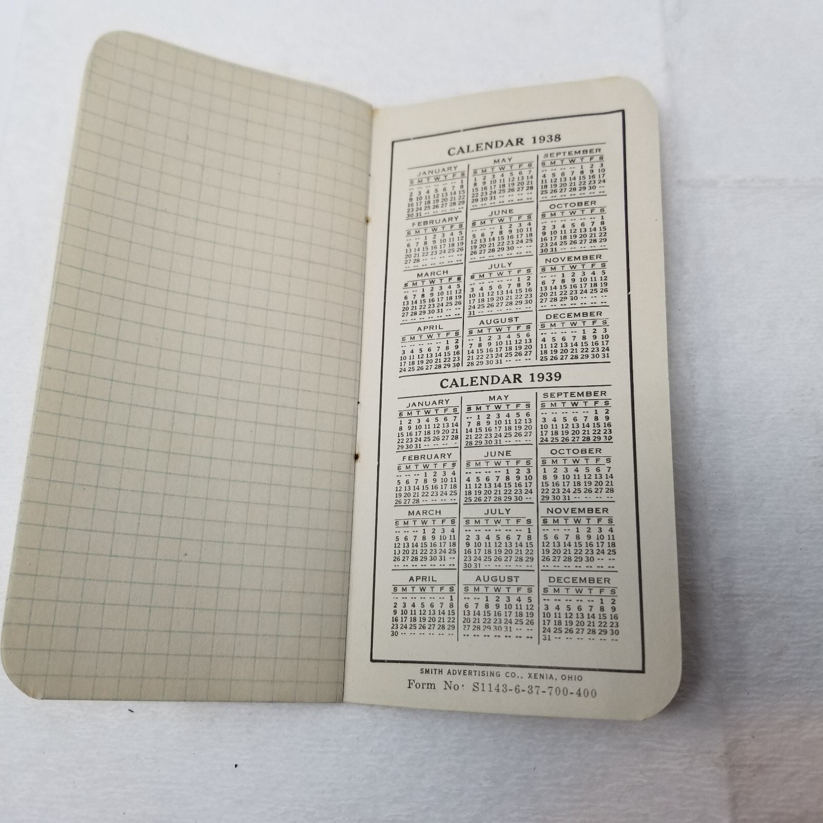 Plymouth Binder Twine Pocket Notebook 1938 Plymouth Cordage Co No. Plymouth Mass