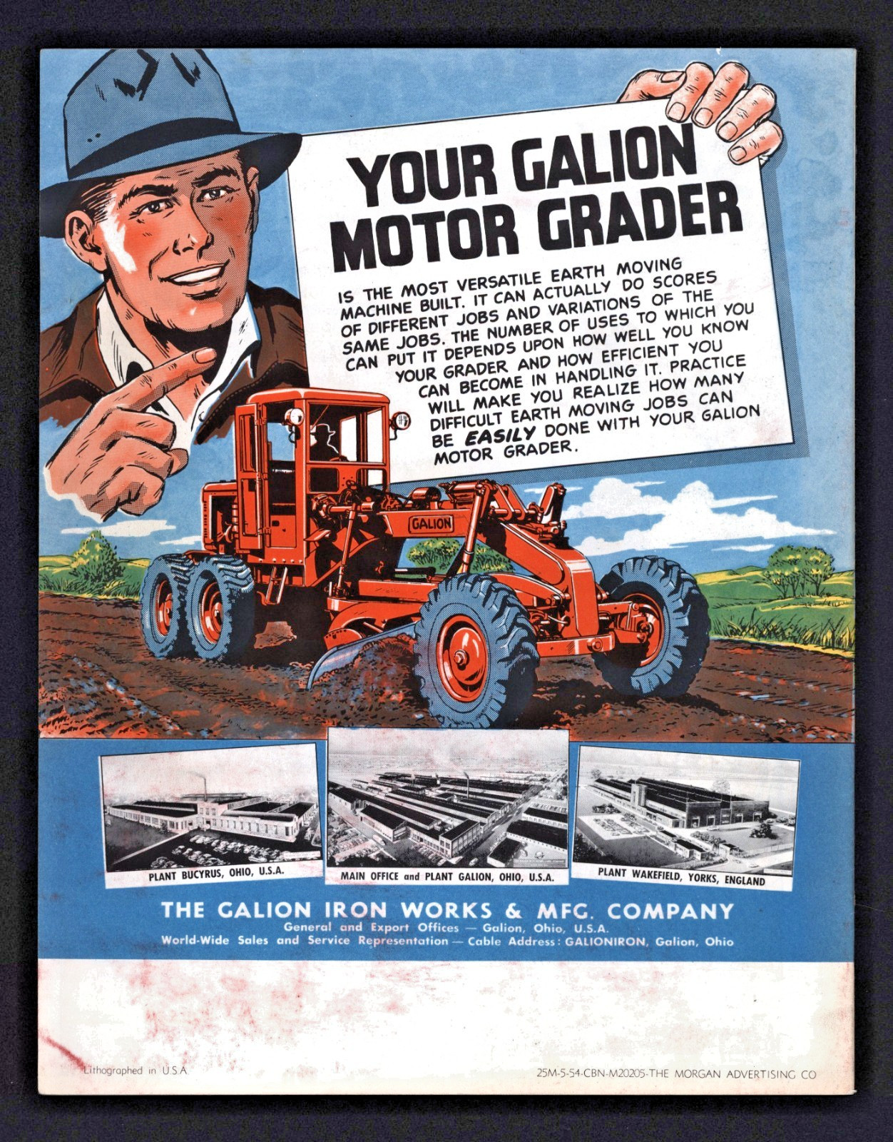 Galion Motor Grader Brochure « How to Operate a Galion Motor Grader »