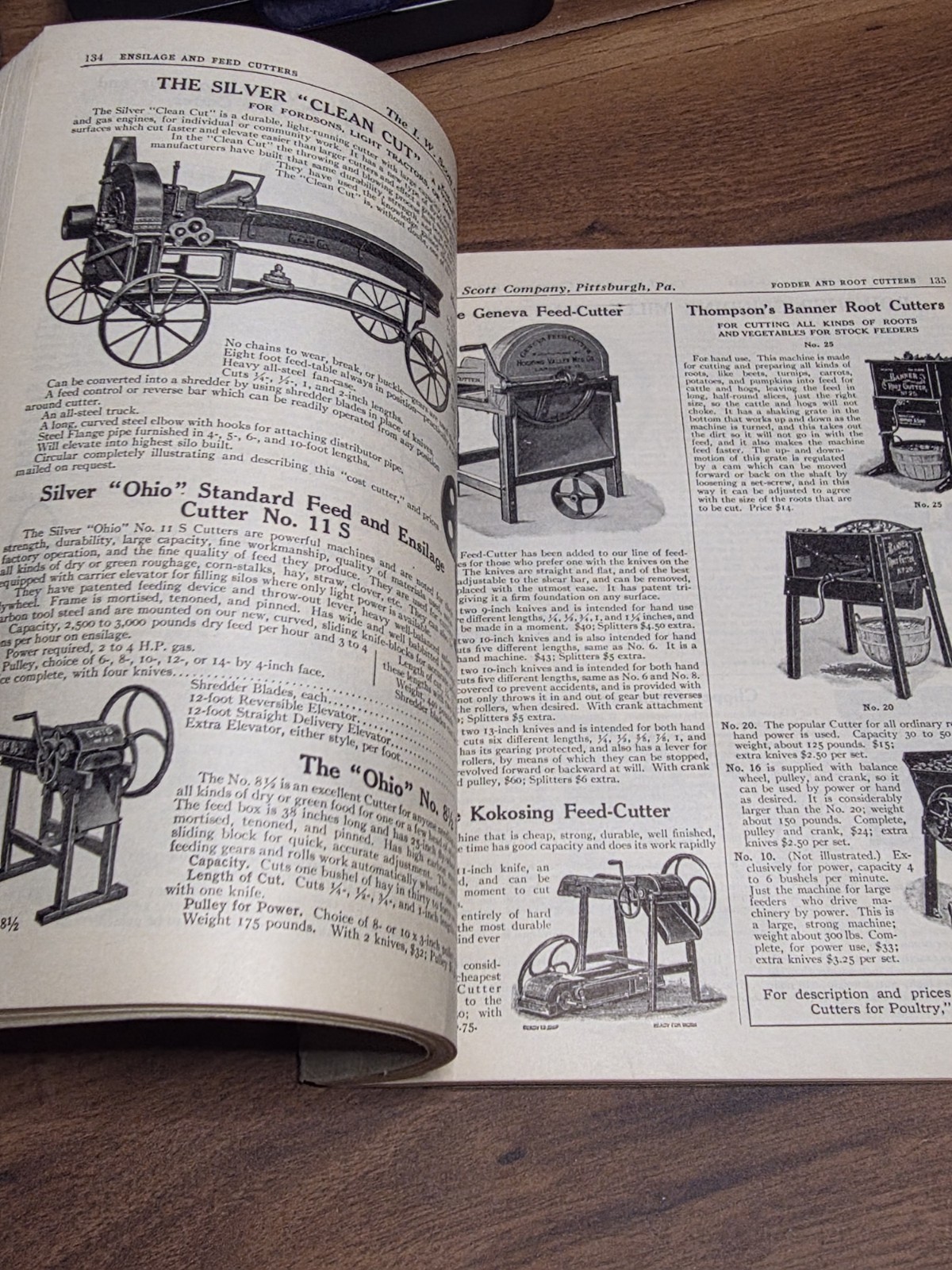 1926 Scott Co Catalog Farm Machinery Tools Plows Seeds Flowers Washer