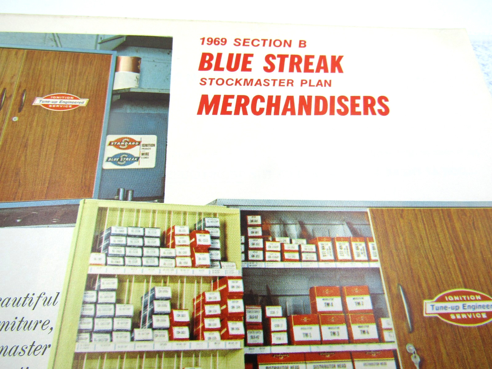 VTG 1969 Standard Blue Streak Stockmaster Plan Catalog & Dealer Bonus