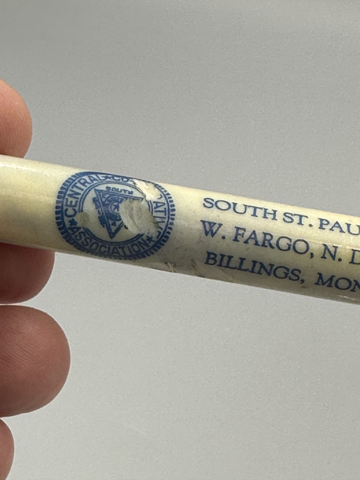 Vintage LIVE STOCK Selling BULLET PENCIL Farm Advertising ST PAUL Fargo BILLINGS