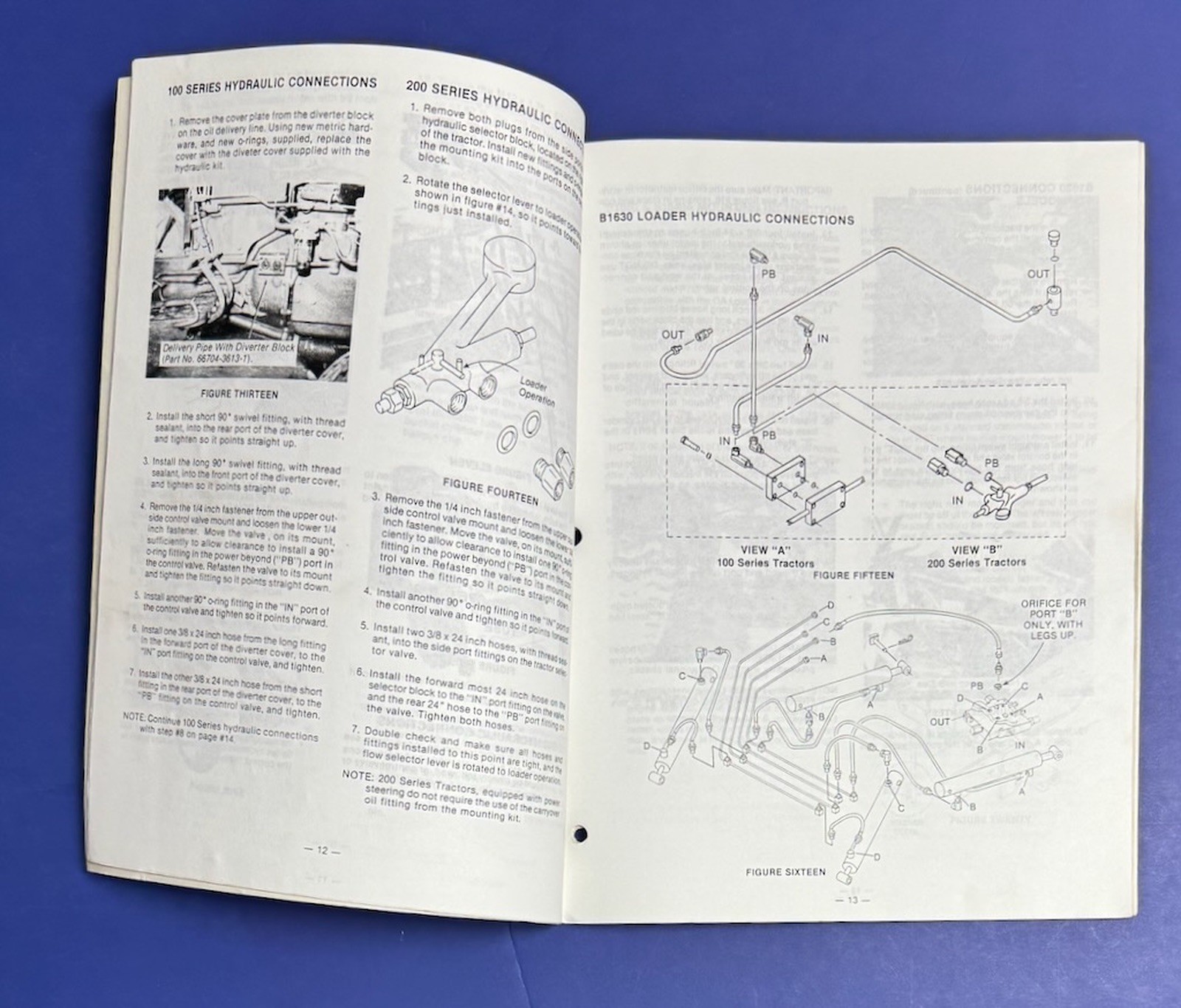 KUBOTA Operator’s Manual B1630 B1640 B1640A Loaders