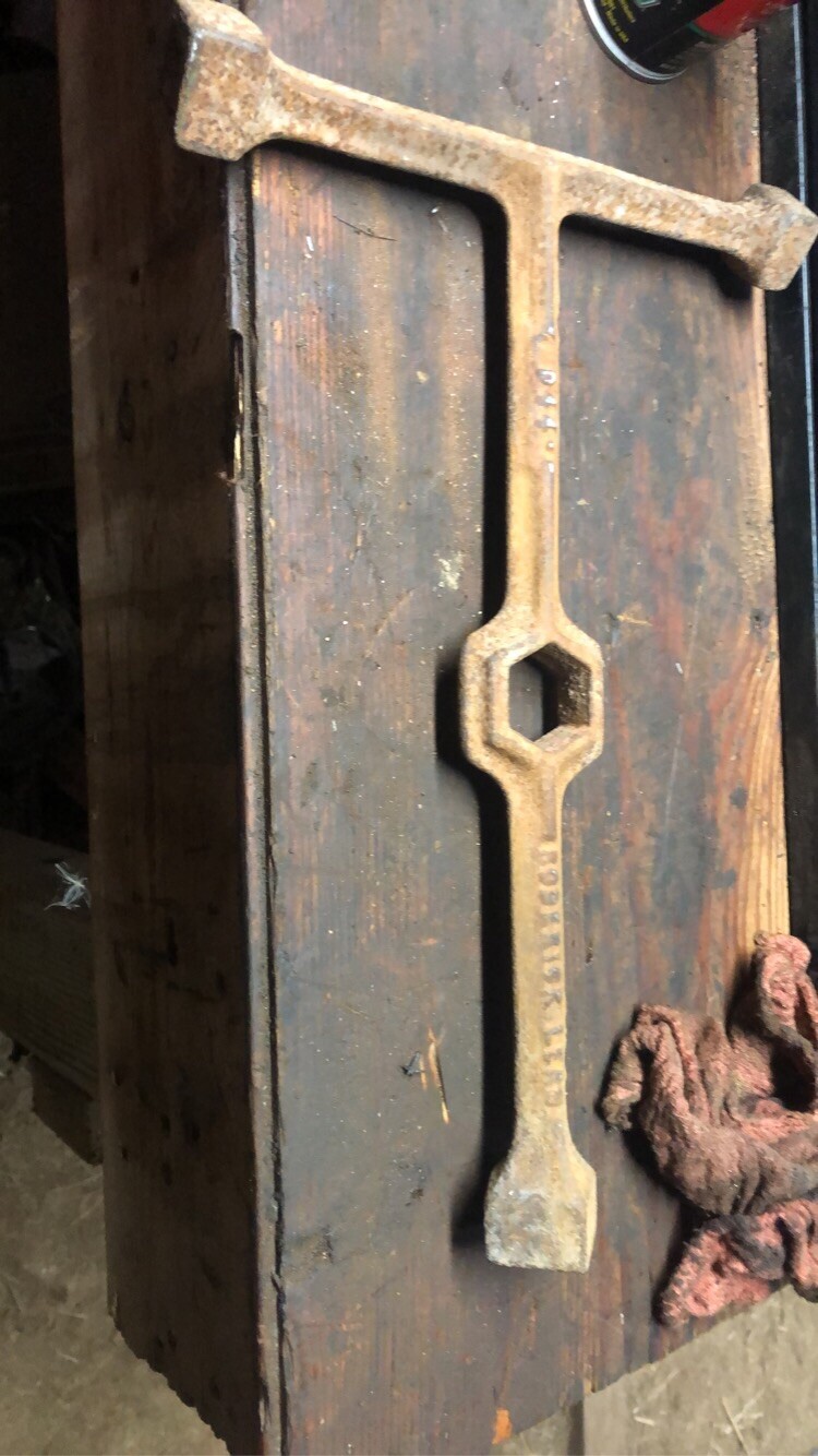 VINTAGE RARE 1910&rsquo;s RODERICK LEAN,OHIO, NEW CENTURY CULTIVATOR, WRENCH,FARM TOOL