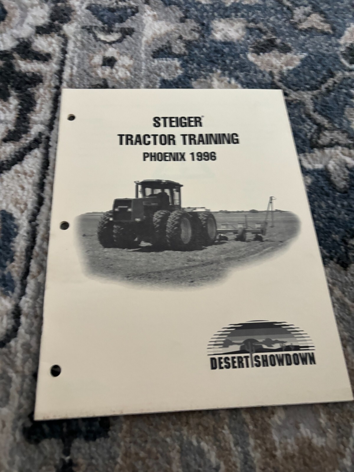Case International Steiger Tractor Training Brochure FCCA24