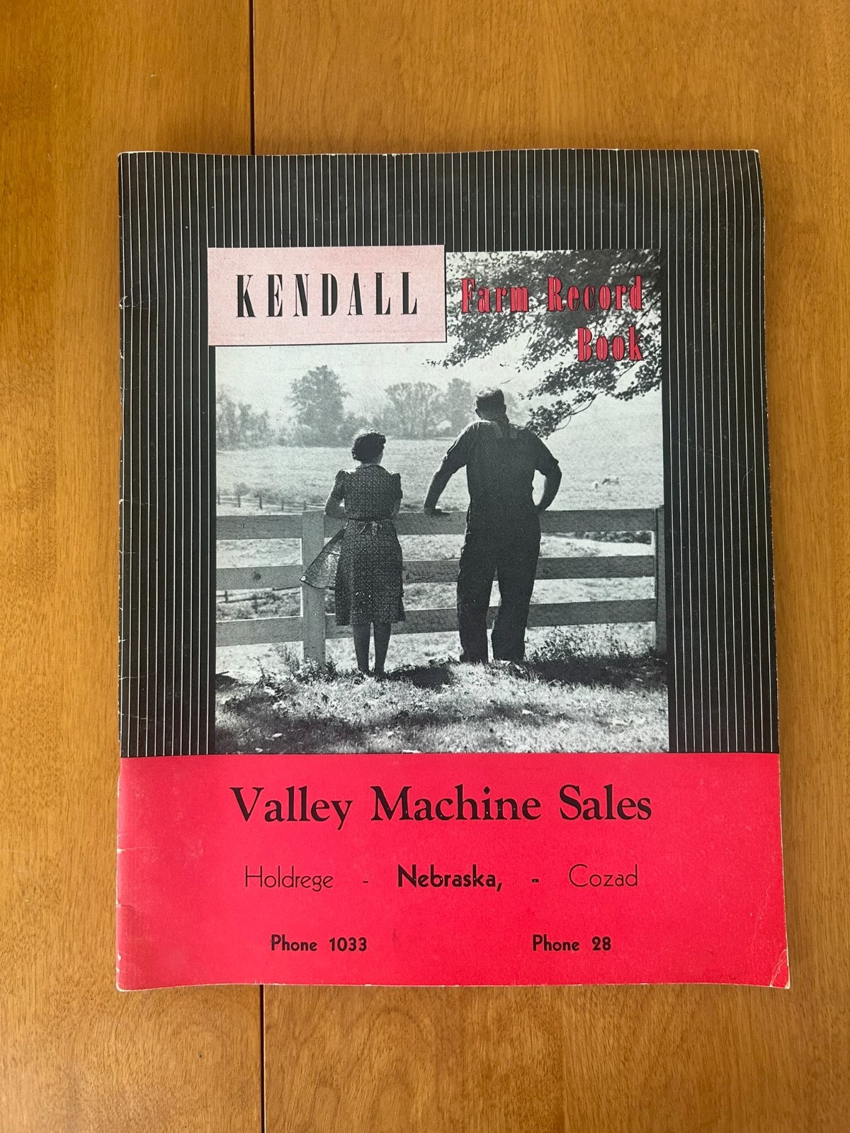 Vintage 1950 Kendall Farm Record Book – Valley Machine Sales