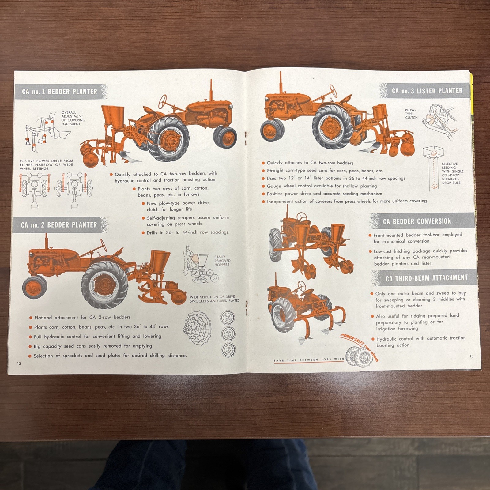 ALLIS CHALMERS BUYER’S GUIDE BETTER LIVING, BETTER FARMING 1950’S SALES BROCHURE
