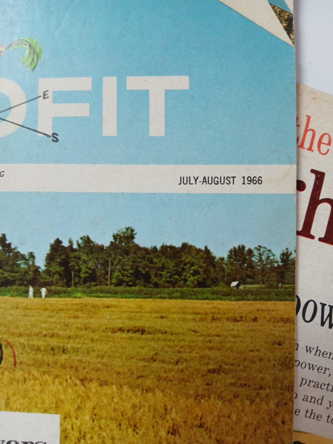 2 Massey Ferguson Farm Profit Magazines For 1962 & 1966