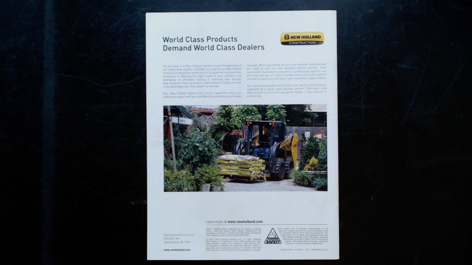 New Holland Skid Steer Loaders Compact Track Loaders Brochure 2000s