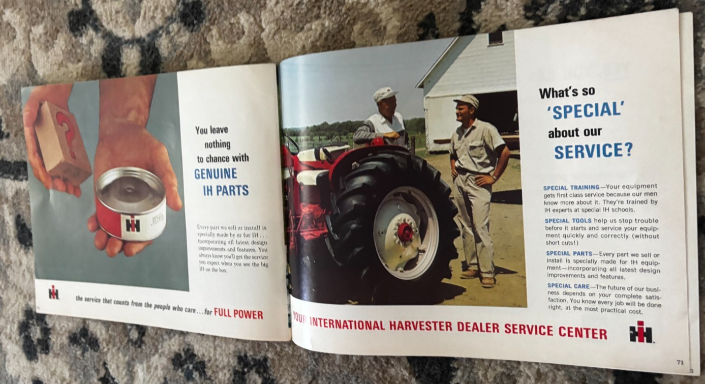 International Harvester Buyers Guide For Spring 1966 Brochure DCPA26