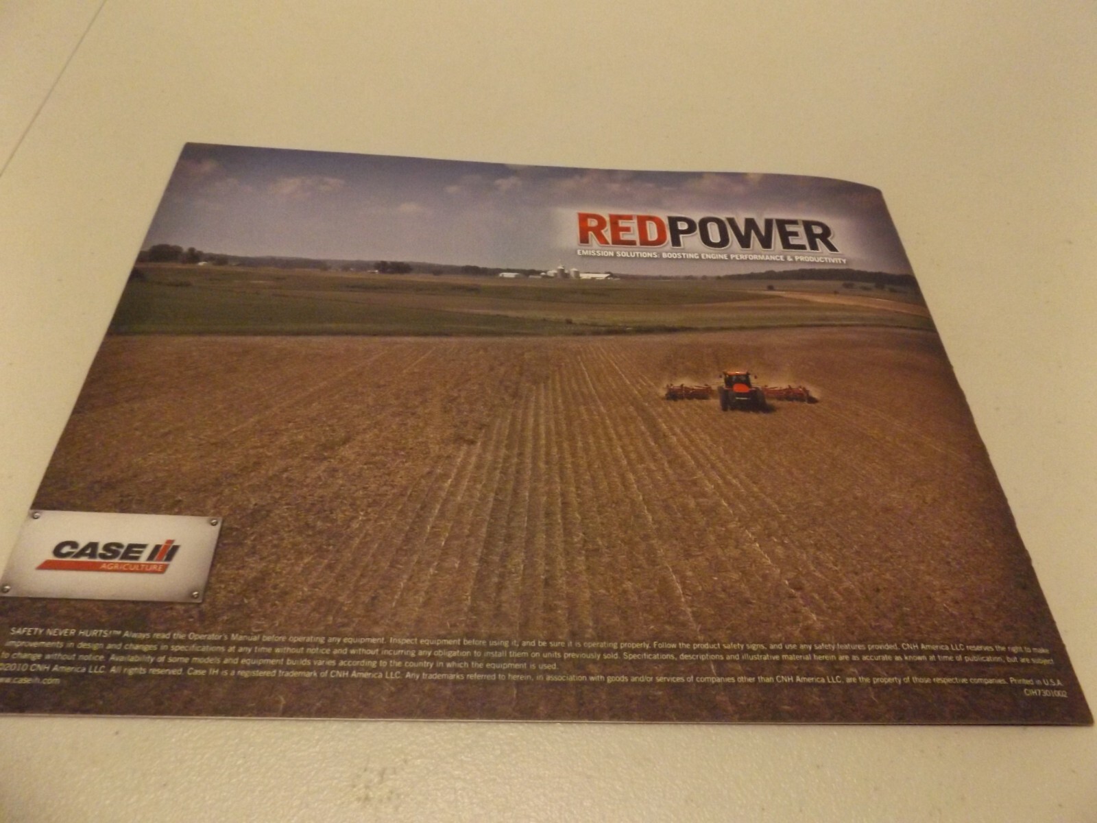 CASE-IH STEIGER SERIES TRACTORS NEW 2011 PREVIEW , LIT # CIH73001002 2010