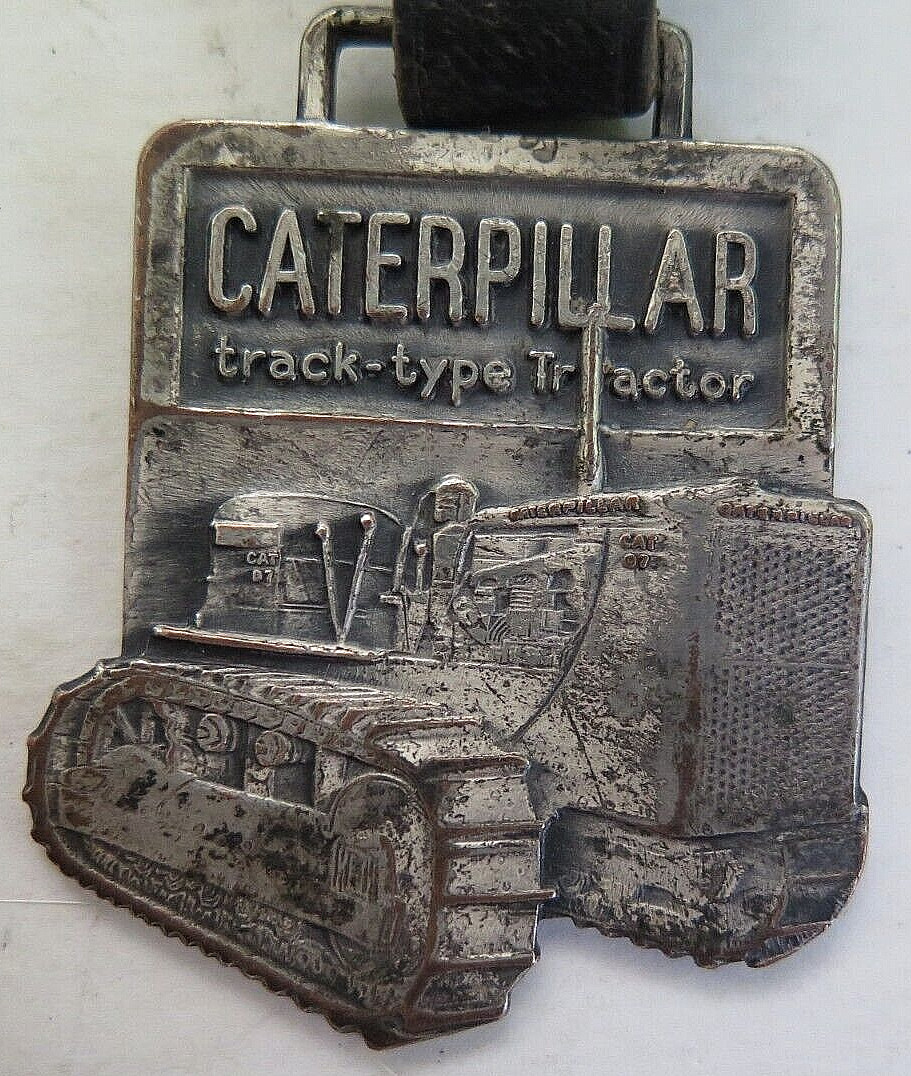 Vintage CATERPILLAR track-type tractor Fob FOSTER-BELL CO S Dakota