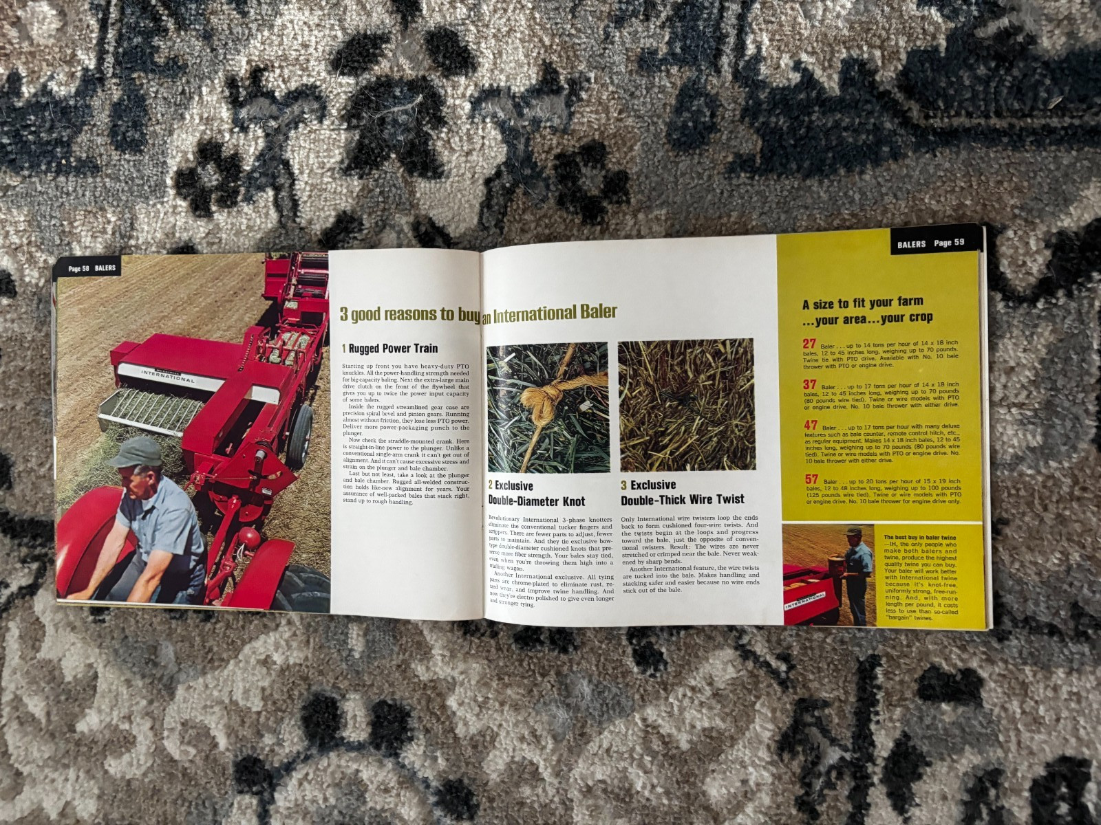 International Harvester Buyers Guide For Spring 1968 Brochure DCPA26