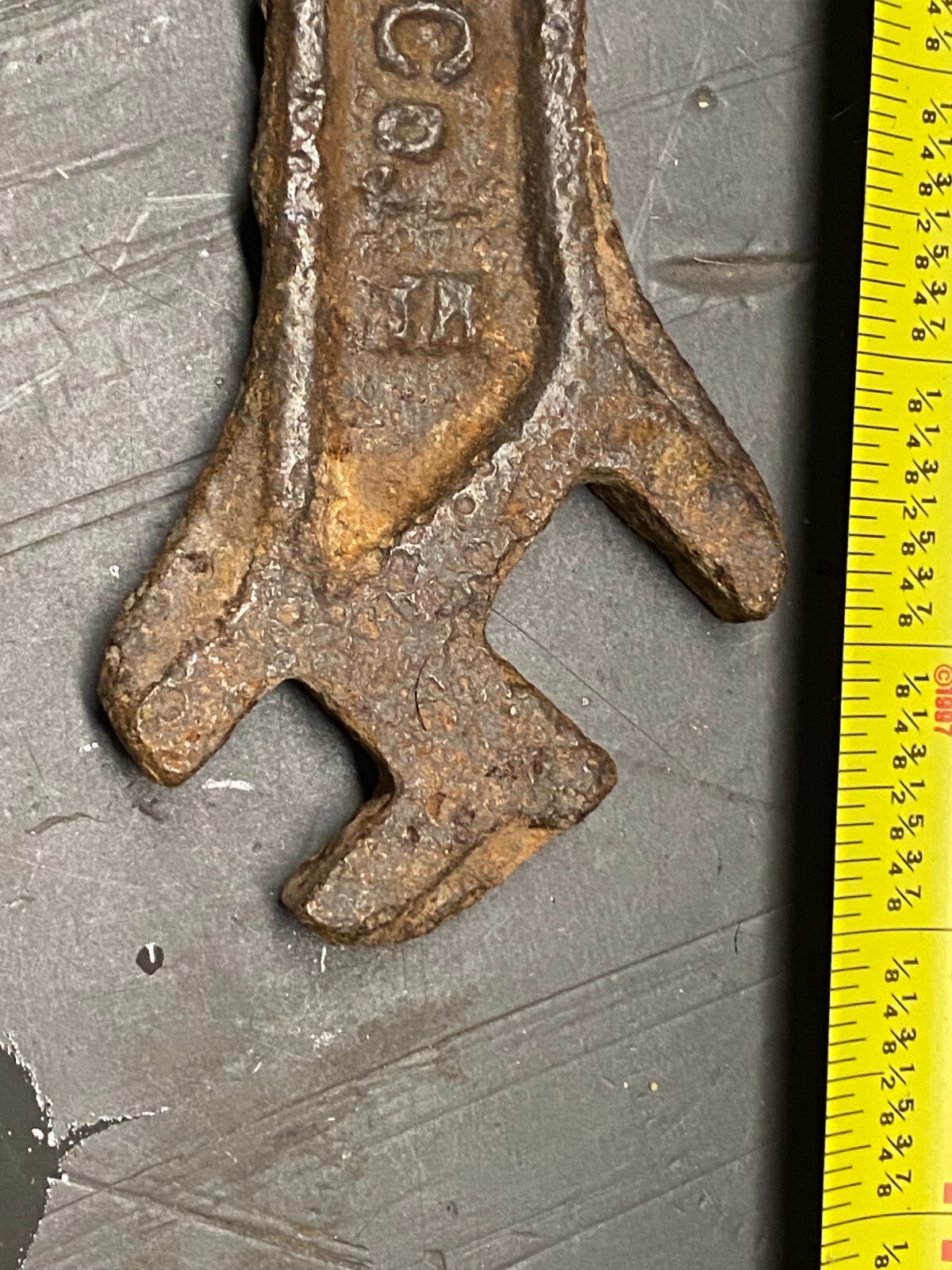 BAILOR PLOW Co. Vintage Cultivator Wrench #C49 BAILOR PLOW Atchison Kansas FARM