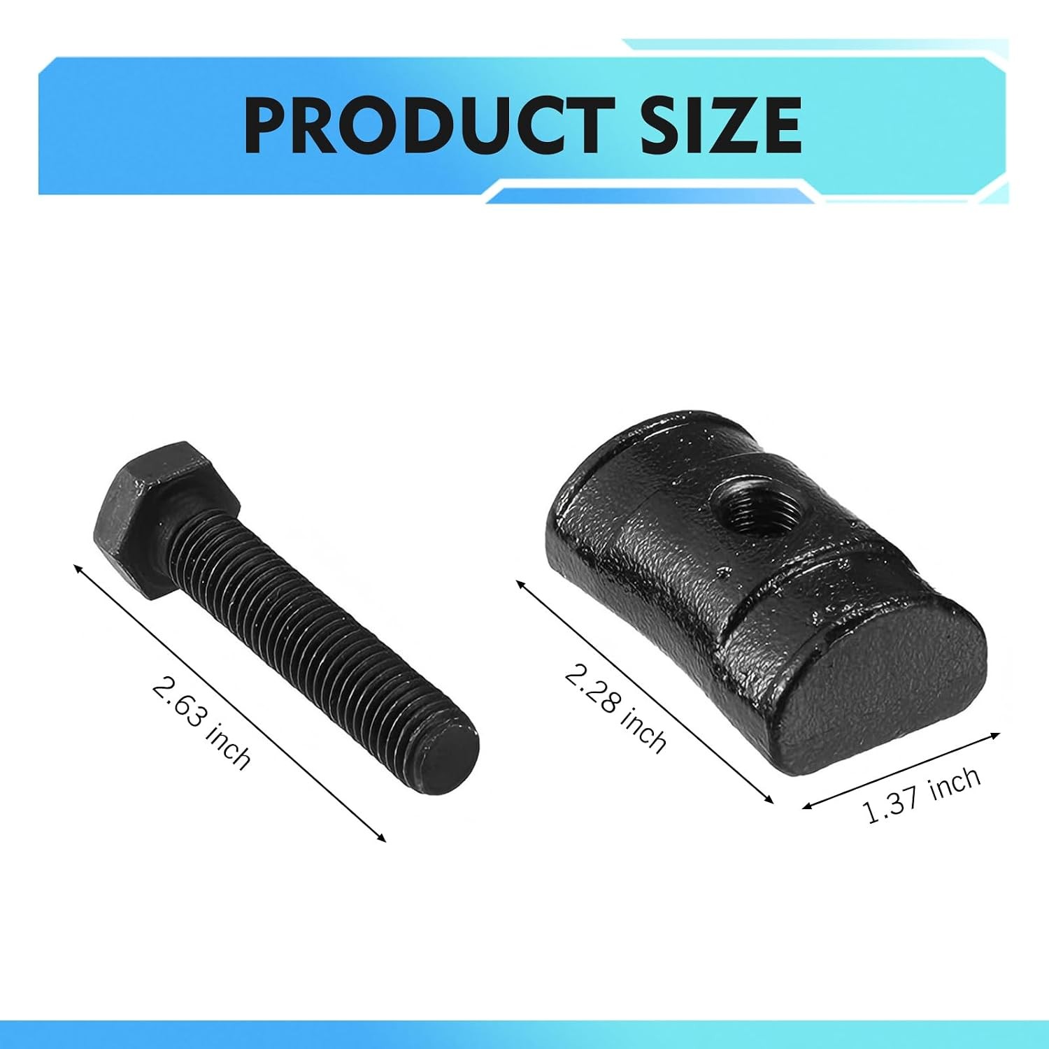 WZP 2PCS Torsion Key Tool, Torsion Bar Unloading Tool Adjustment Block Nuts with