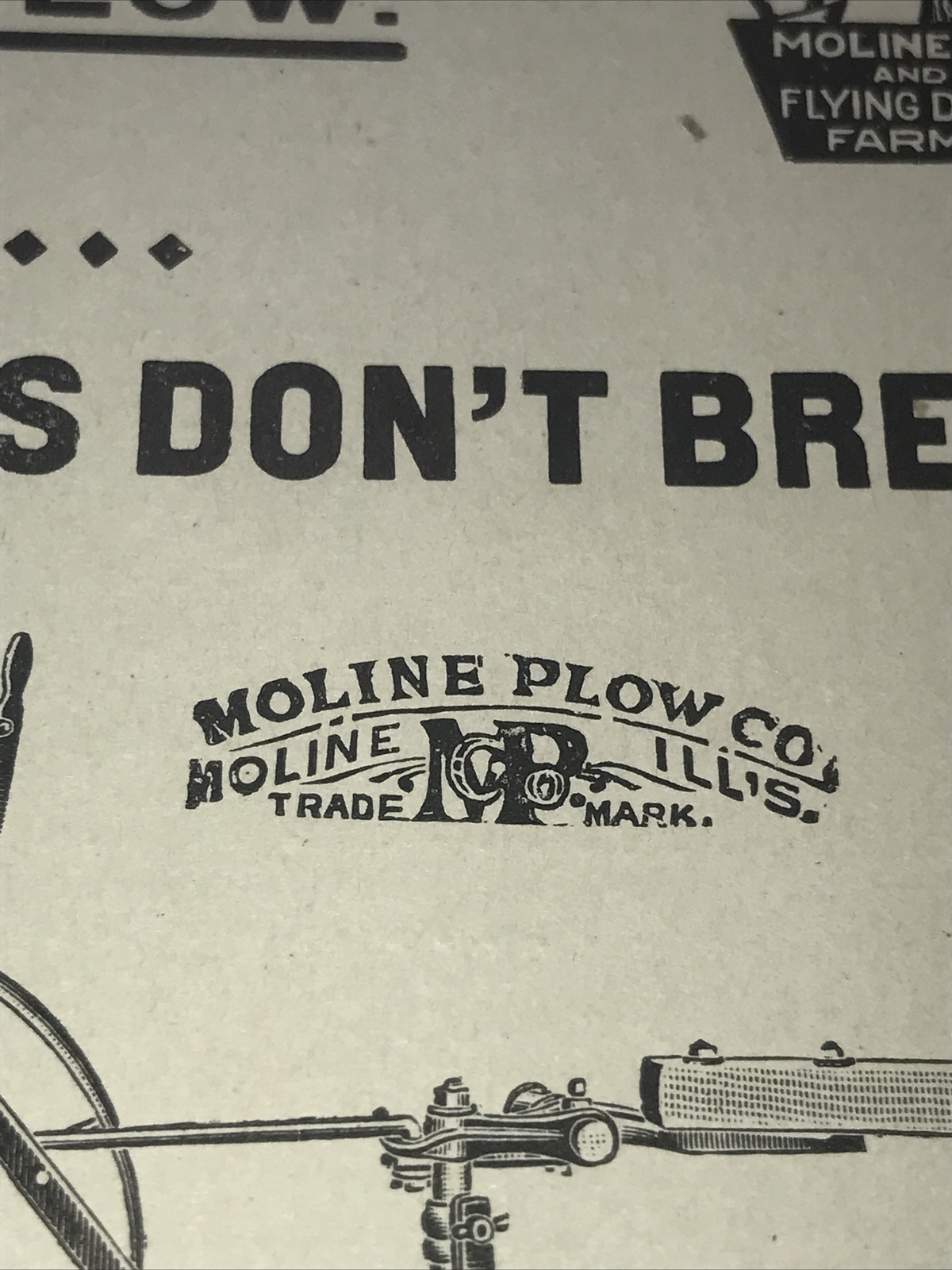 1908 Minnesota Moline Plow Co. Farm Implement Advertising – Minneapolis