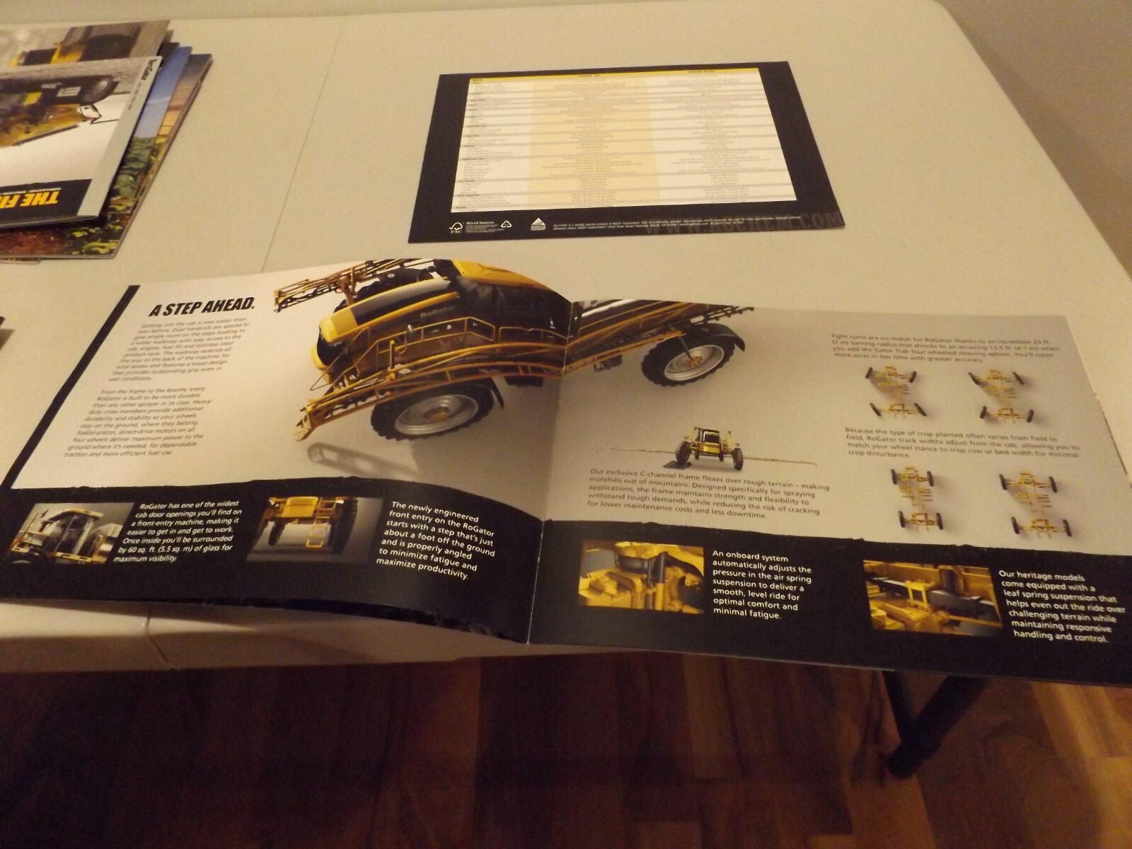 2-pc. ROGATOR 984, 984H, 1184, 1184H, 1386, LIT #RG09370 2009, AC08071 2006
