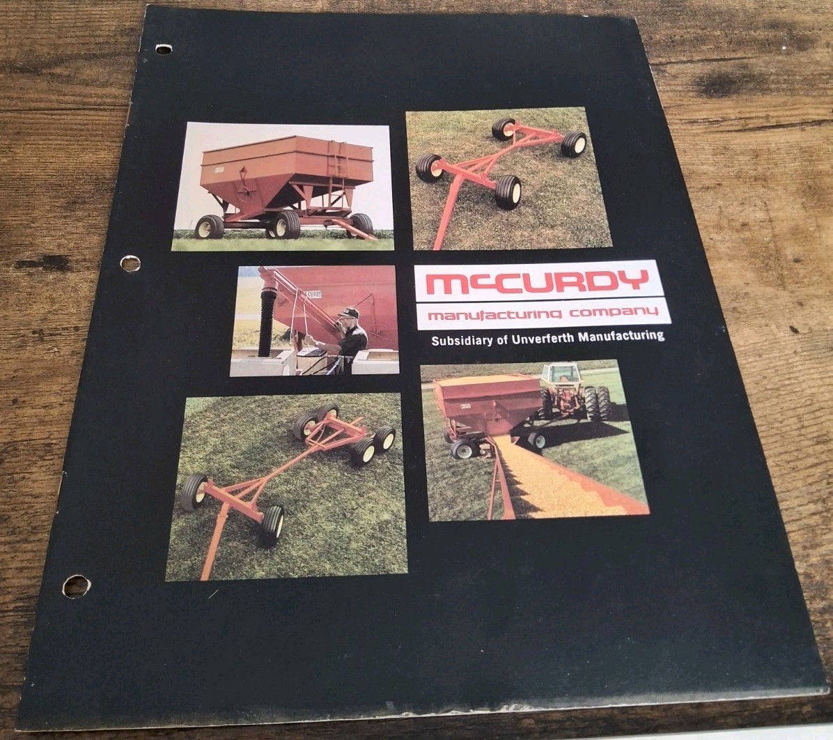 McCurdy Manufacturing Company Brochure And Price List