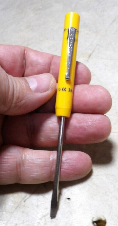 Vintage/Antique Atlantic Breeders Cooperative Advertising Pocket Screwdriver