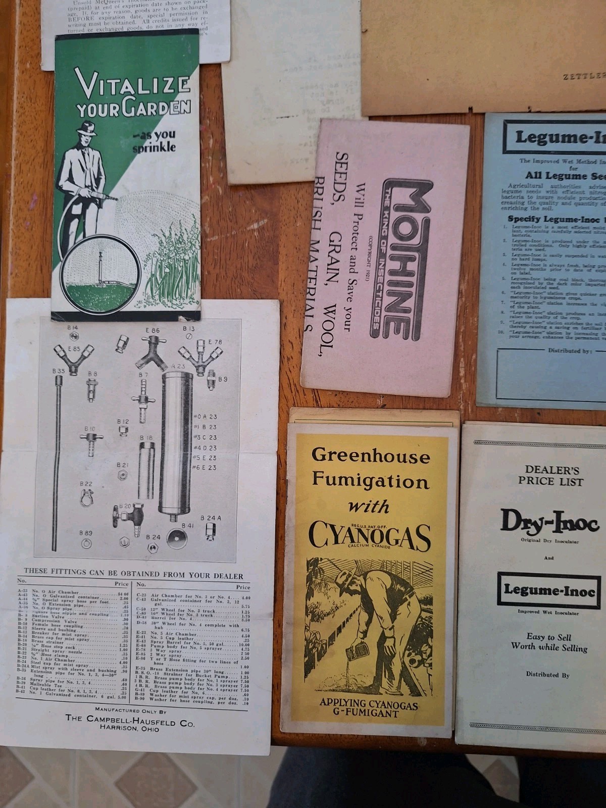 Large Lot Of Antique Agriculture Ephemera